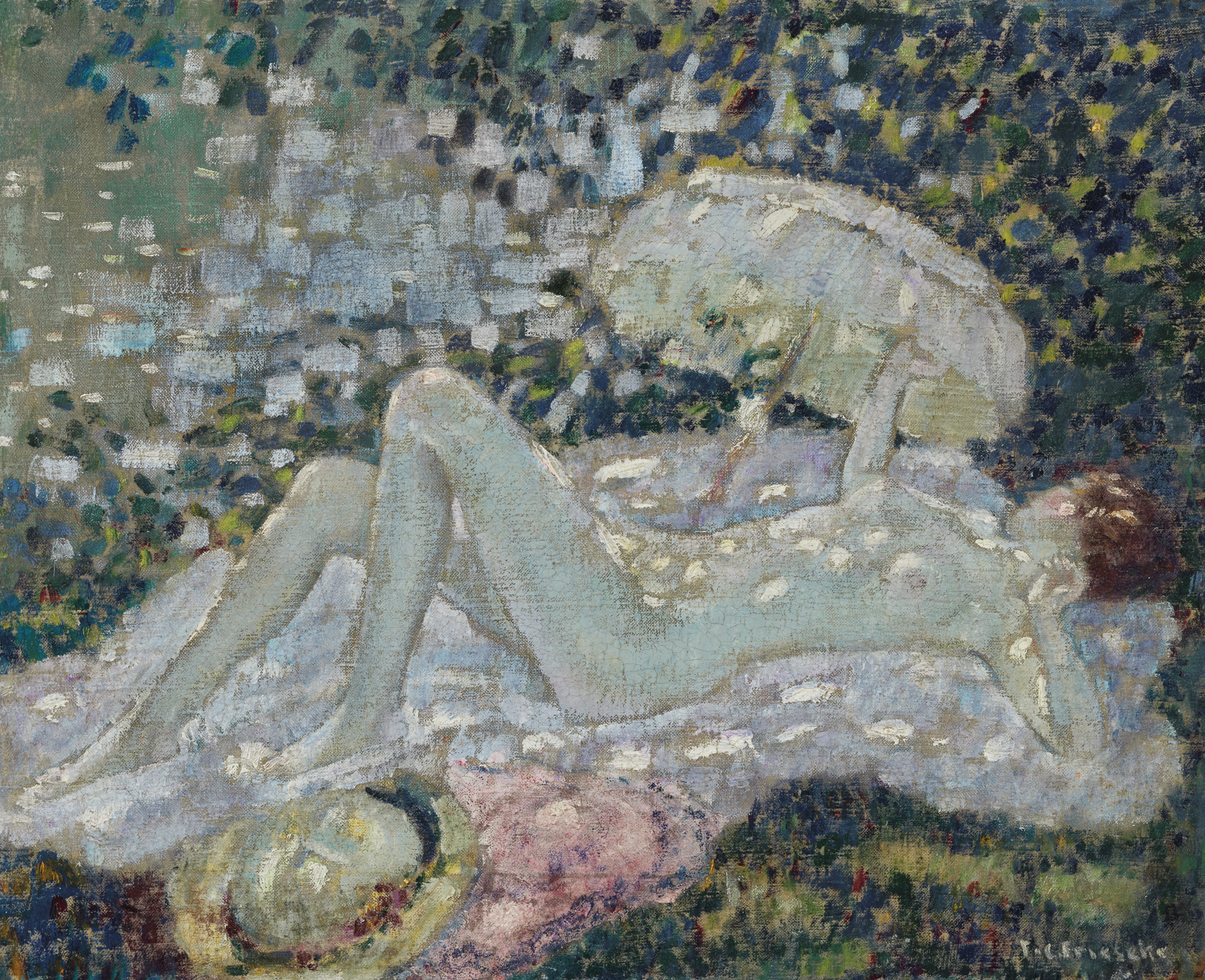 Frederick Carl Frieseke — Венера в солнечном свете (исследование В)