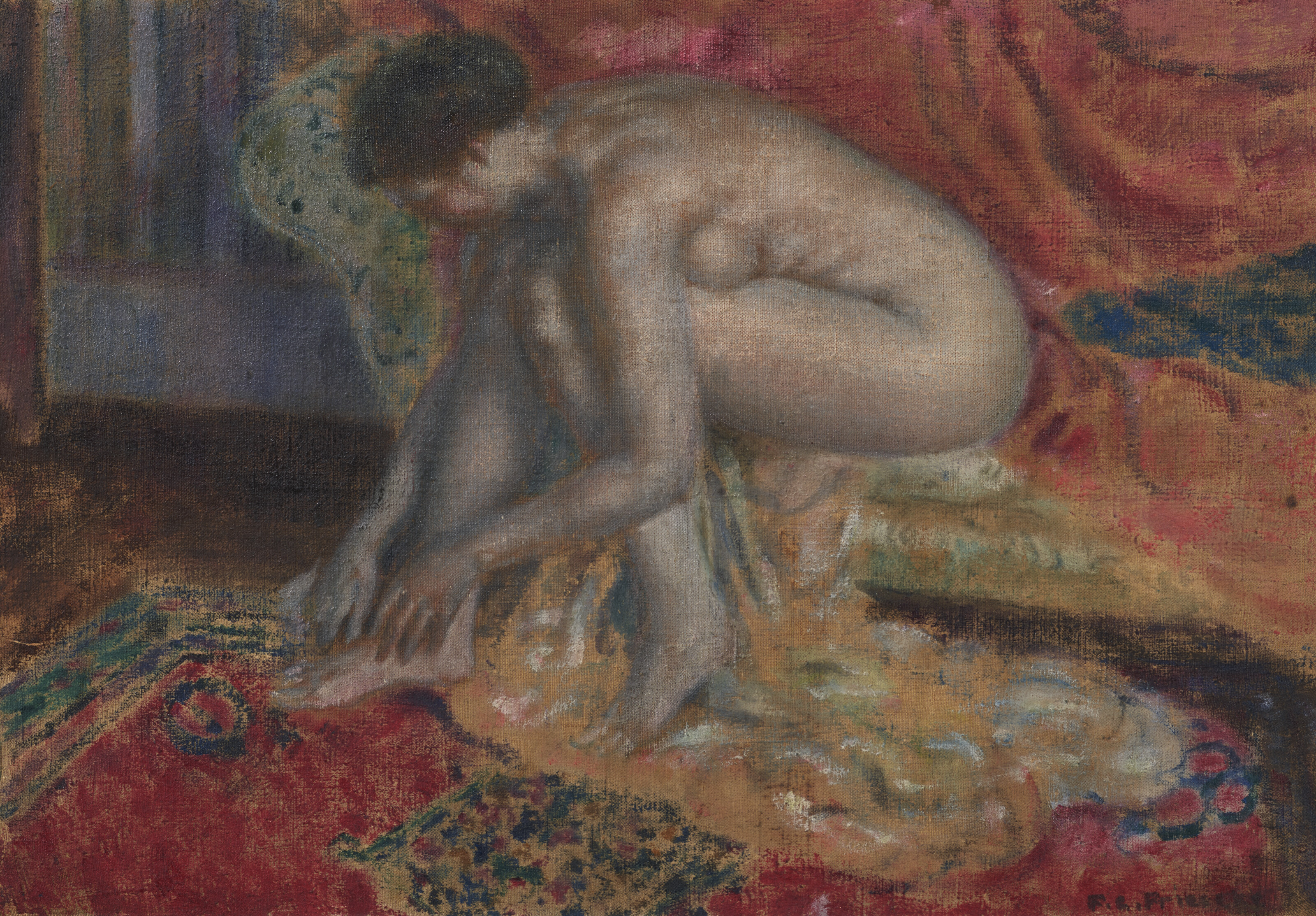 Frederick Carl Frieseke — После ванны