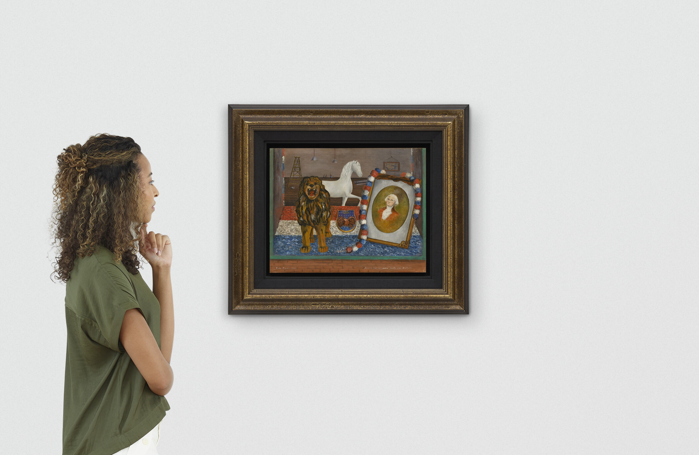 Frida Kahlo — Витрина на улице Детройта (Aparador en una calle de Detroit), изображение 5