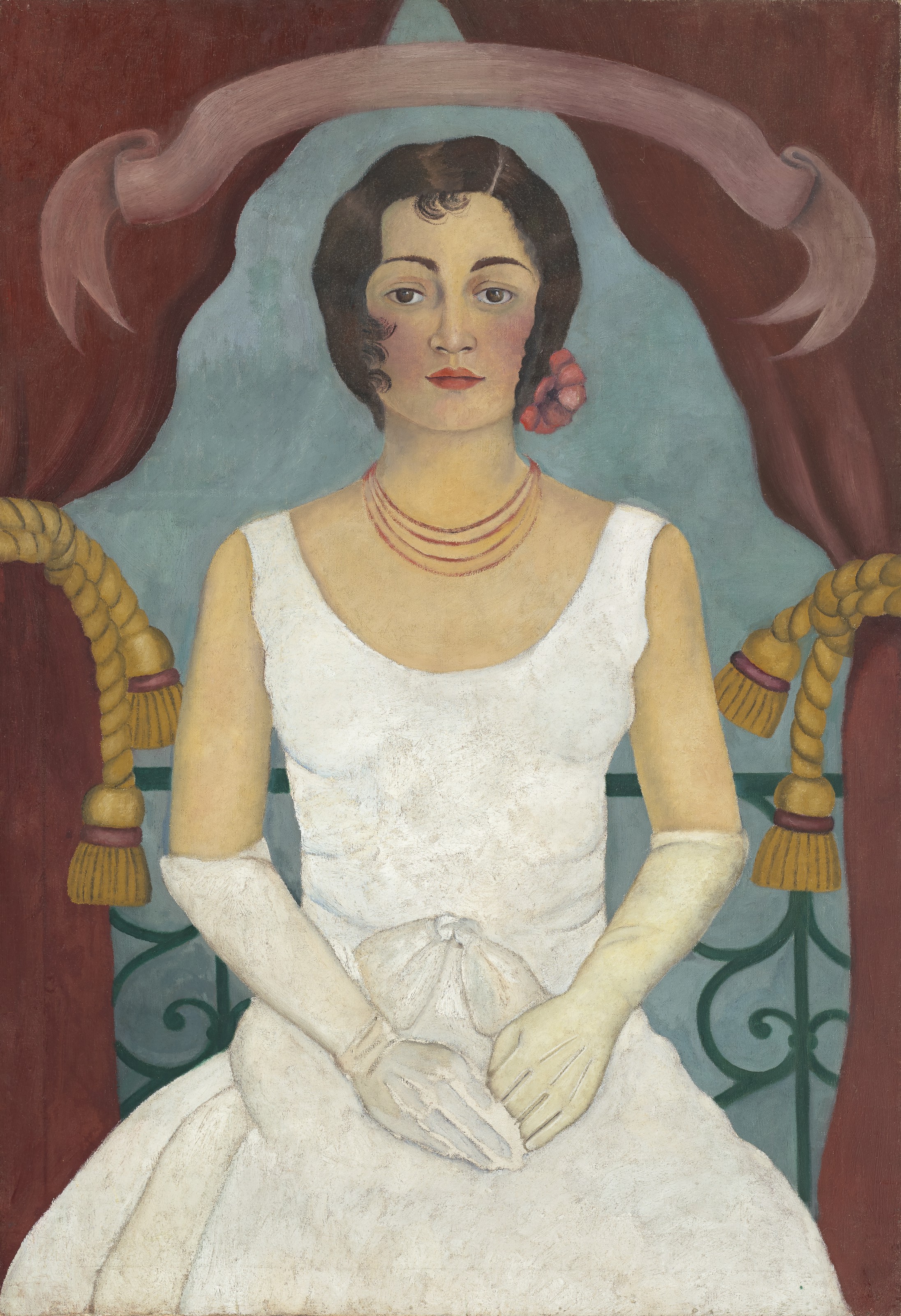 Frida Kahlo — Портрет дамы в белом
