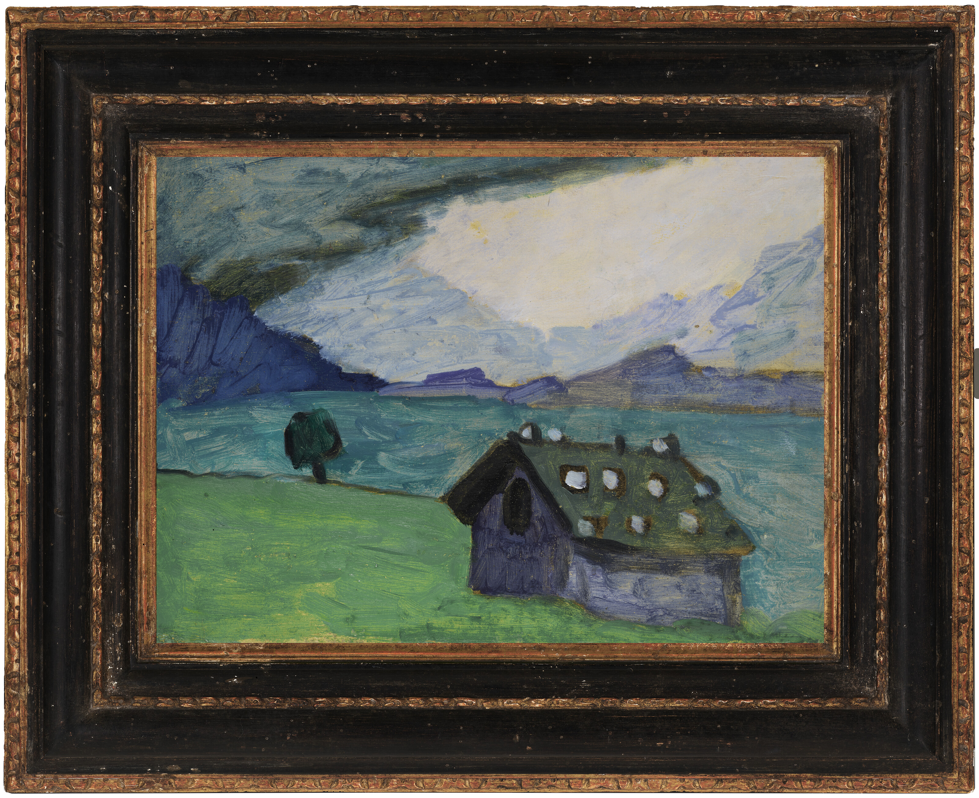 Gabriele Münter — Хютте-ам-Моос, изображение 3