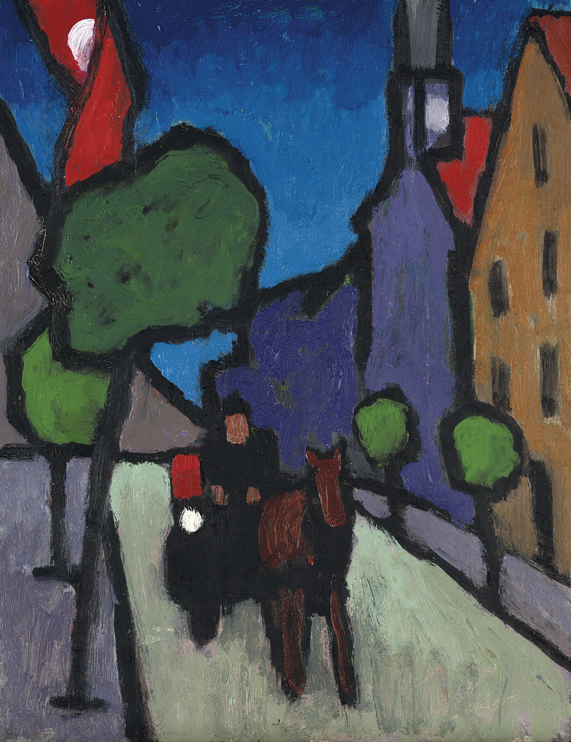 Gabriele Münter — Мурнауэр-Хауптштрассе, Массачусетский технологический институт