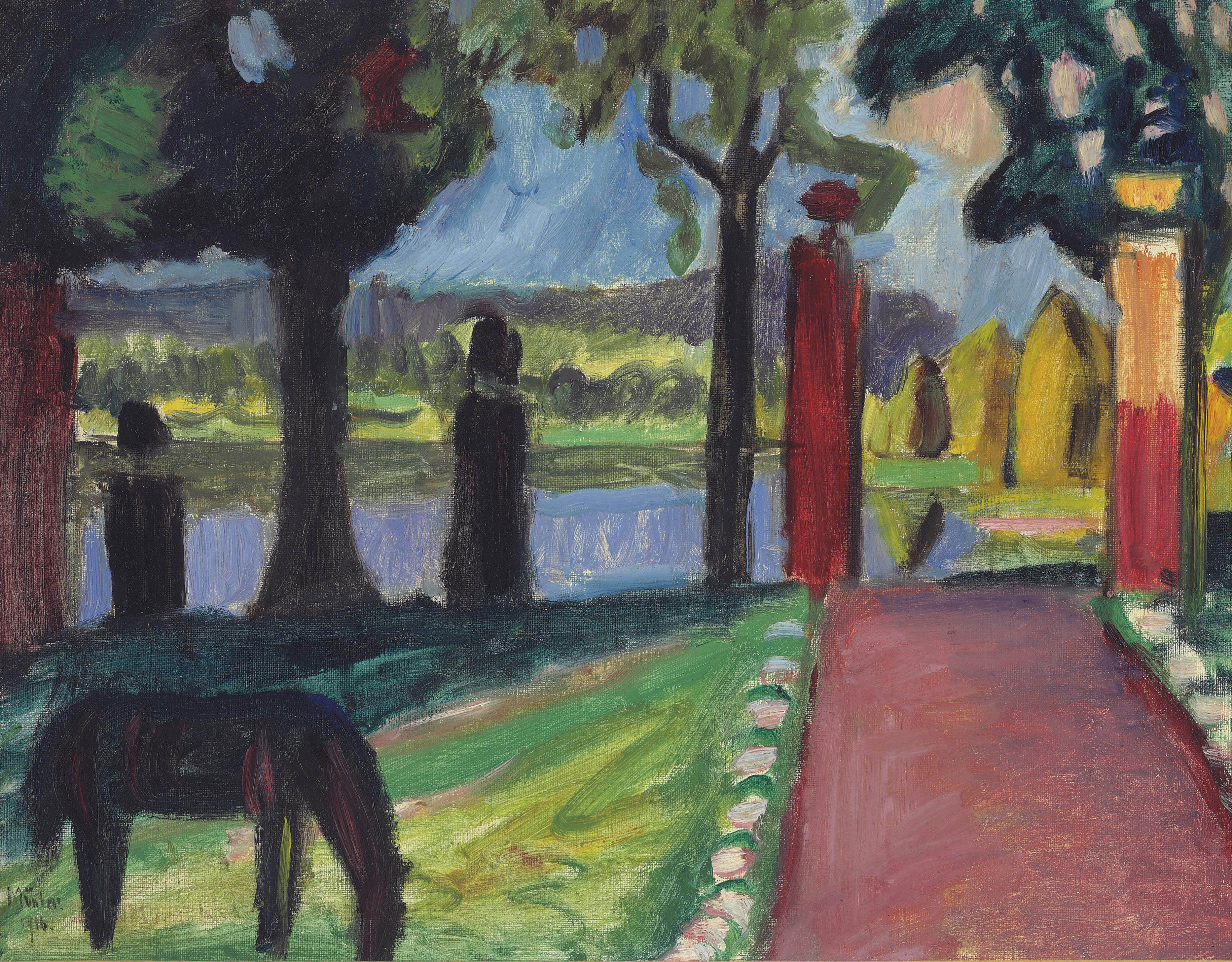 Gabriele Münter — Абенд ам Зее