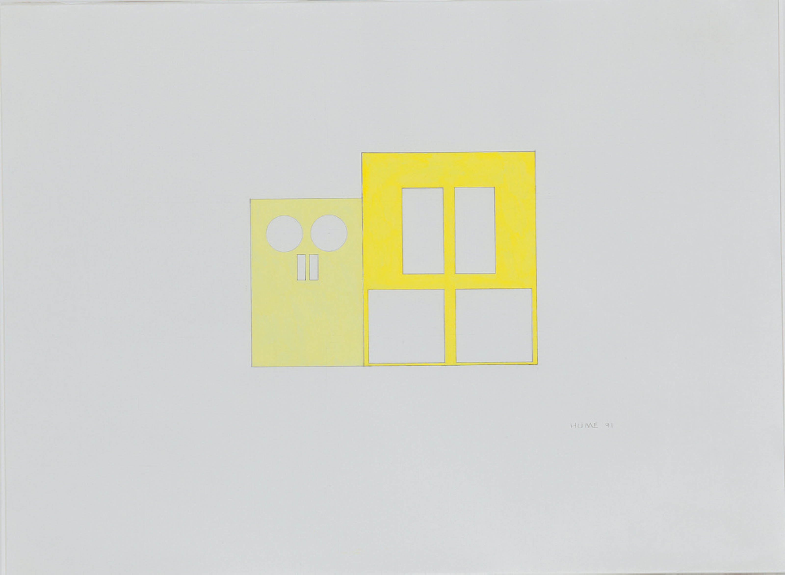 Gary Hume — Без названия (Две двери)
