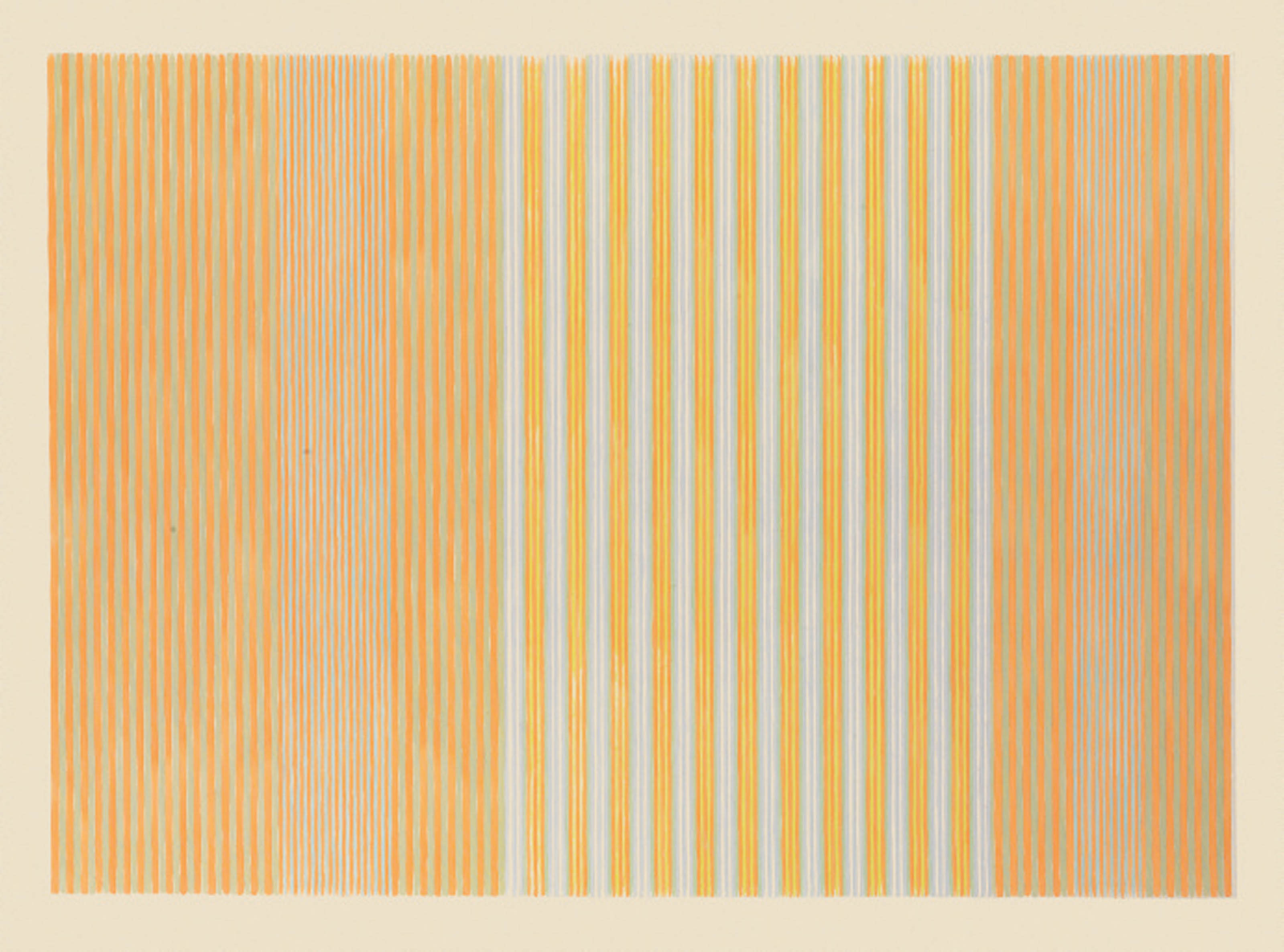 Gene Davis — Фуга из одуванчиков