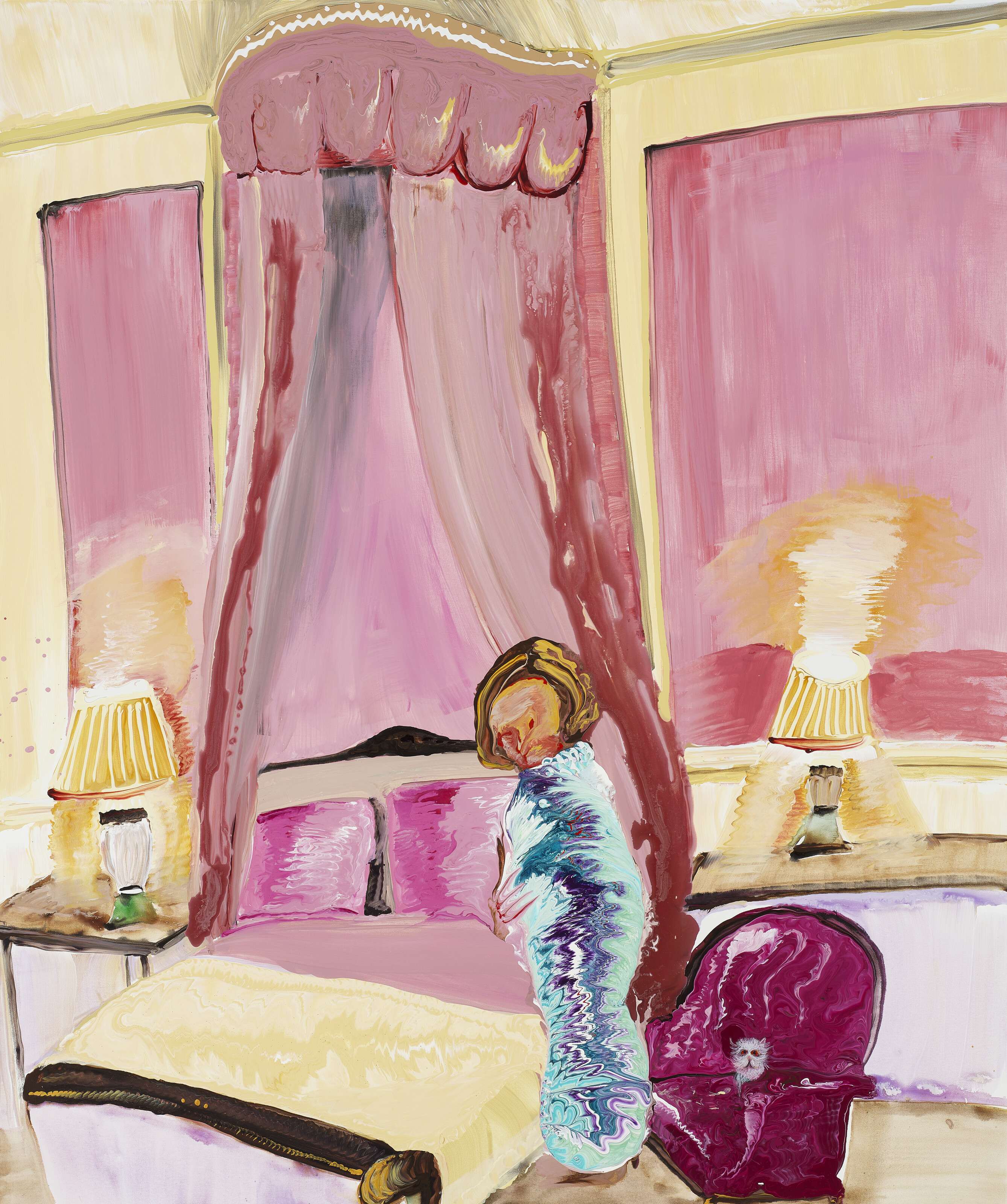Genieve Figgis — Дама с кошкой