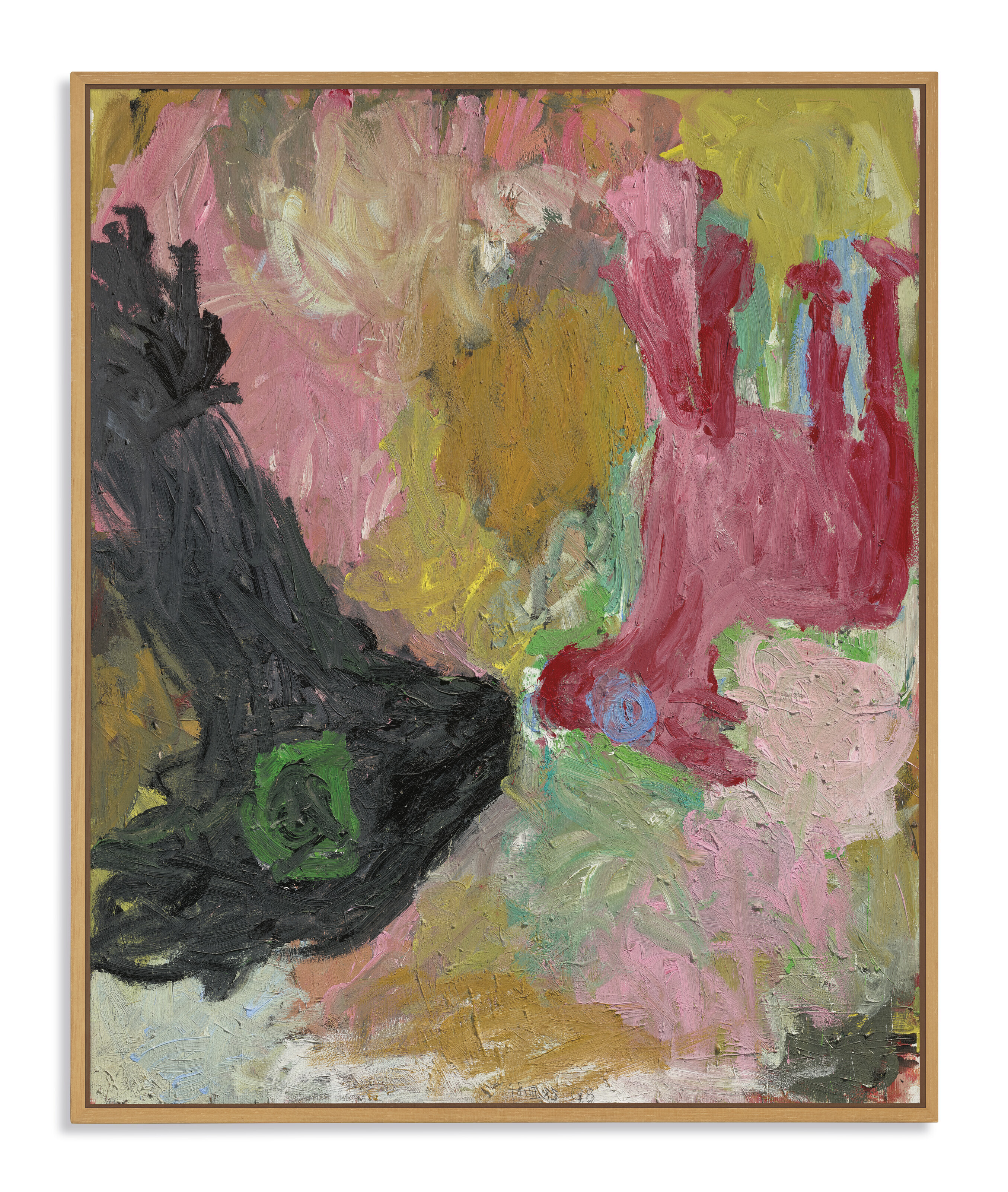 Georg Baselitz — Цвей Рехе (Два оленя), изображение 2
