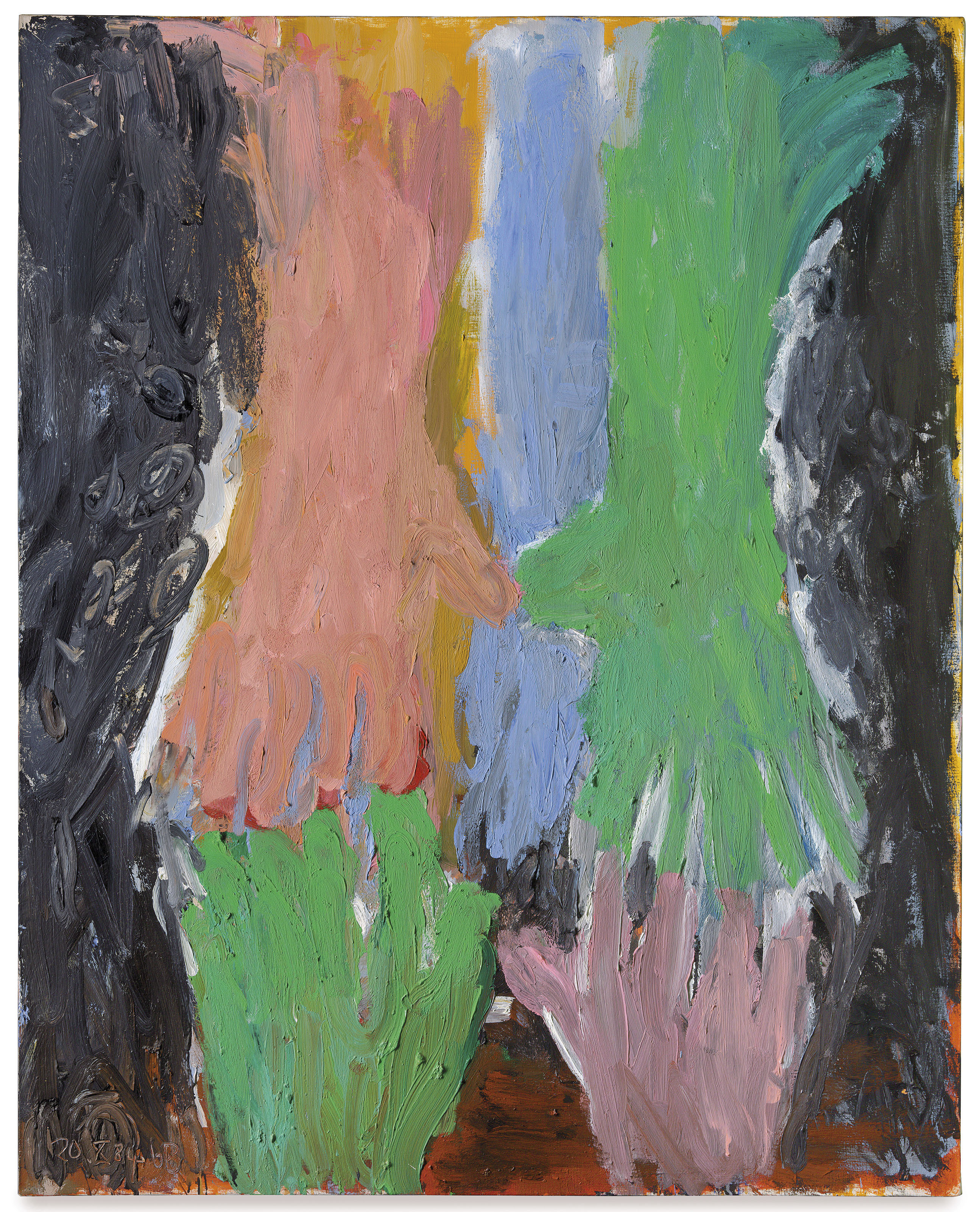 Georg Baselitz — Вера Хенде (в четыре руки)