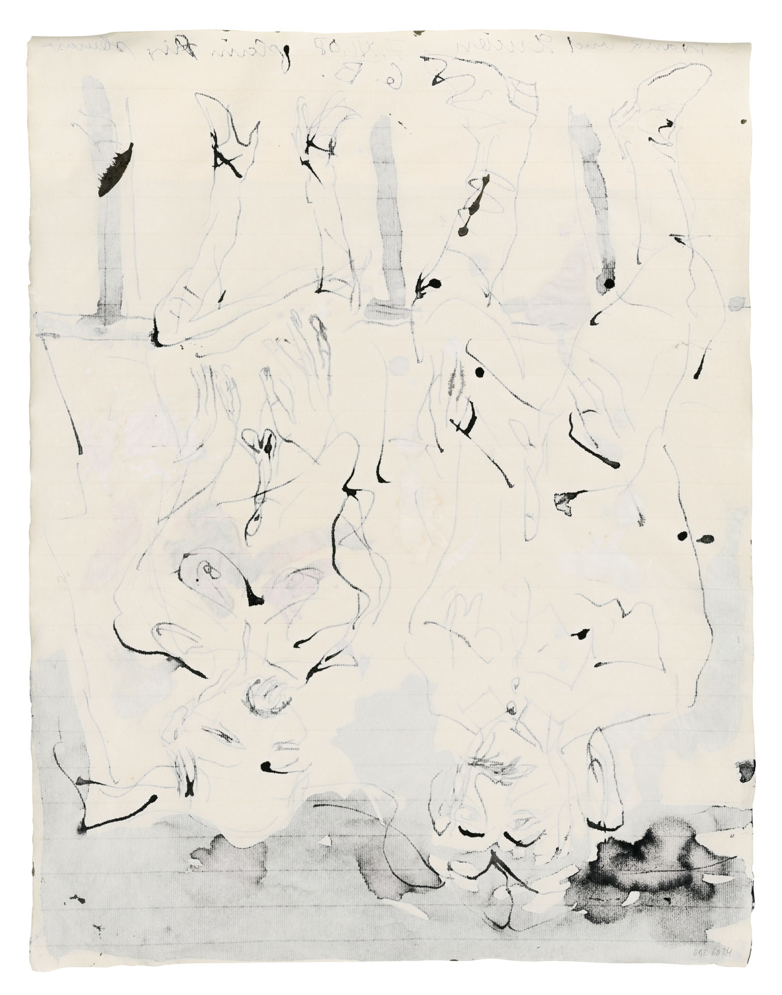 Georg Baselitz — Фрэнк и Люциан на пленэре (Фрэнк и Люциан на пленэре), изображение 2
