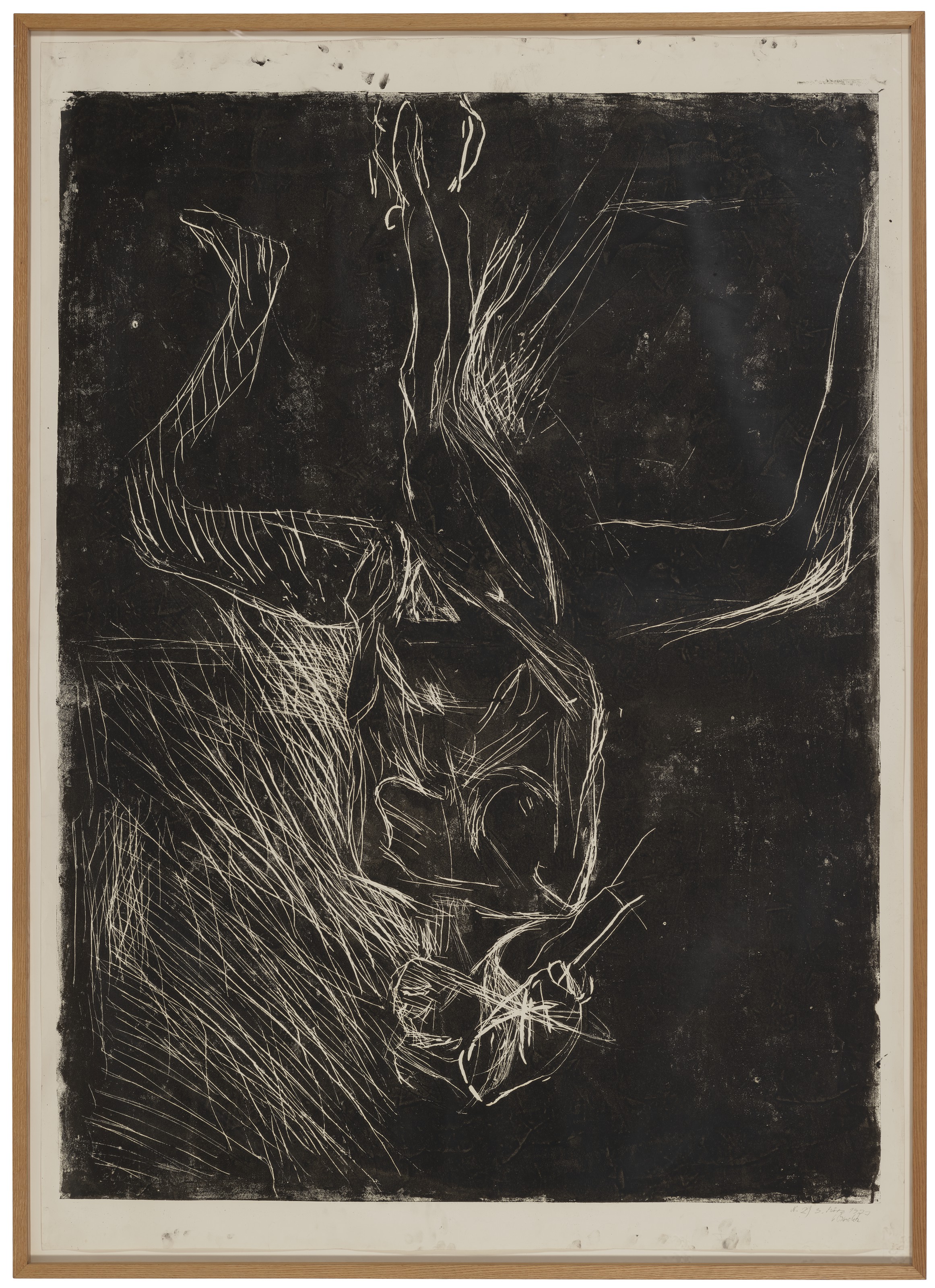 Georg Baselitz — Драйбайнигер Акт, изображение 2