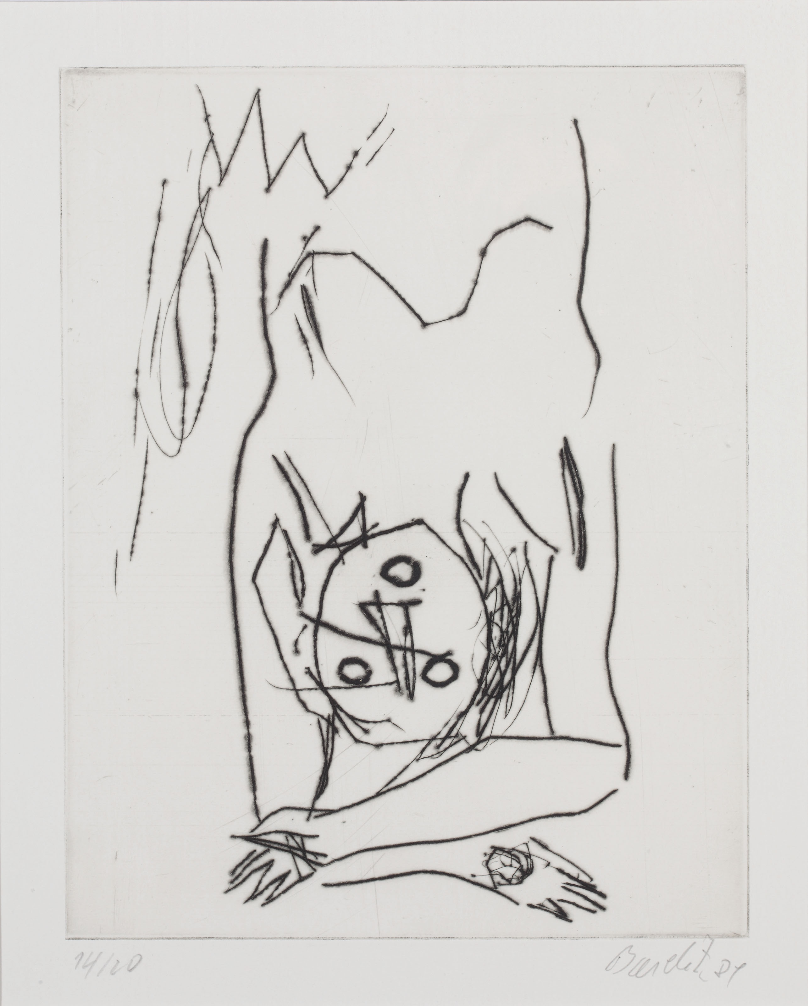 Georg Baselitz — Дас Штрассенбильд (Уличный пейзаж), изображение 2