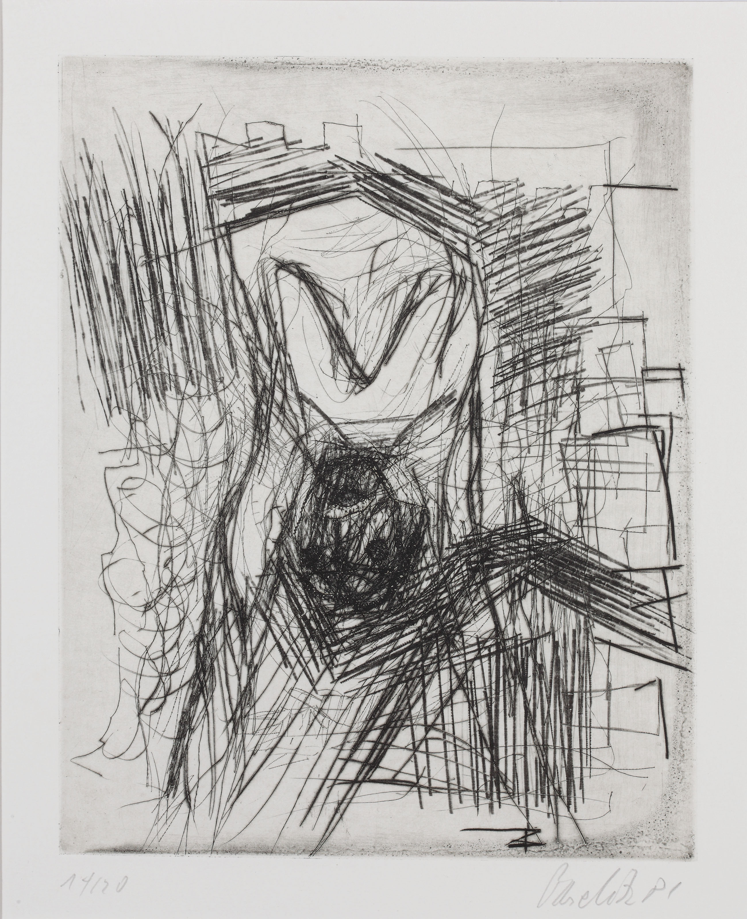 Georg Baselitz — Дас Штрассенбильд (Уличный пейзаж), изображение 4