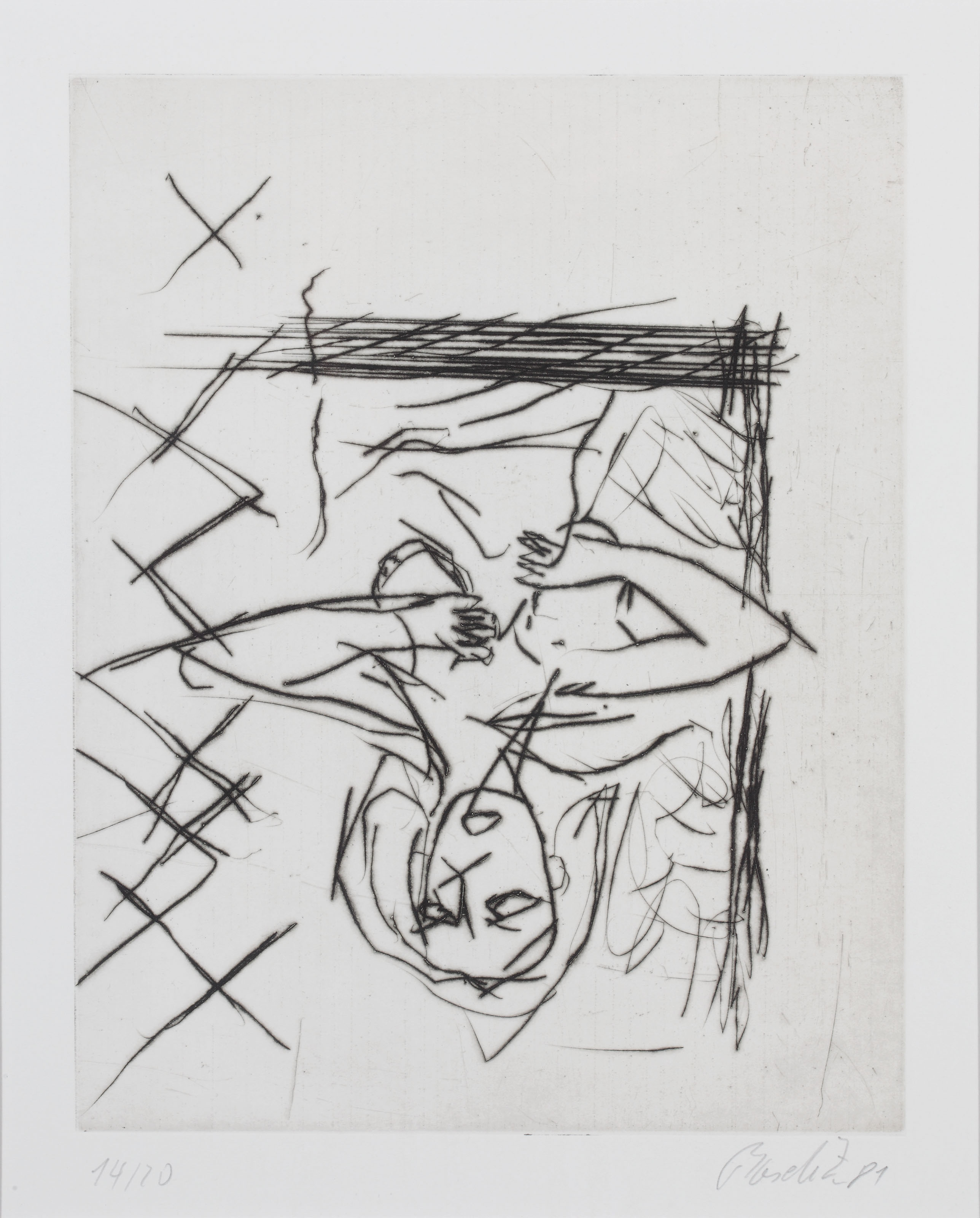 Georg Baselitz — Дас Штрассенбильд (Уличный пейзаж), изображение 6
