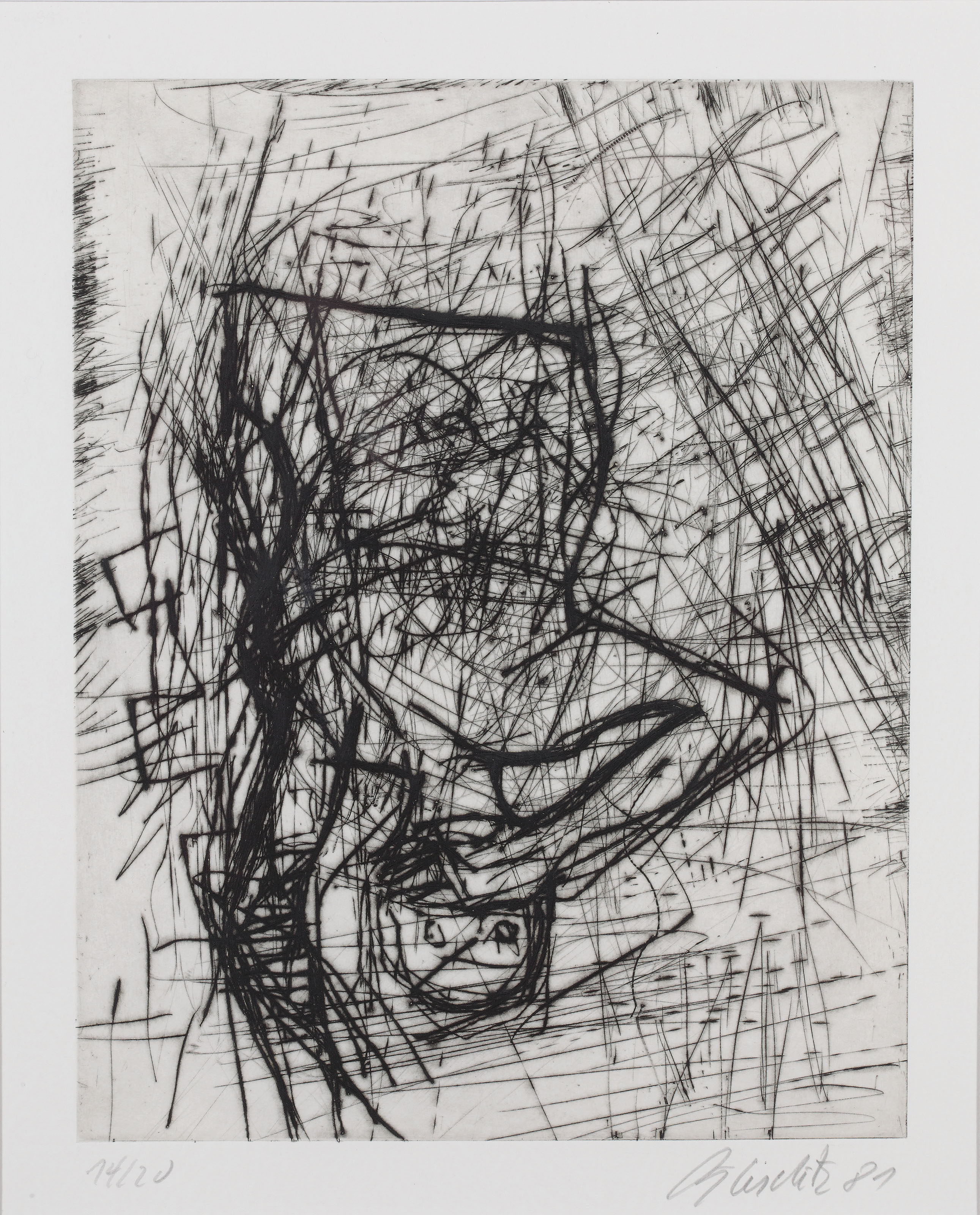 Georg Baselitz — Дас Штрассенбильд (Уличный пейзаж), изображение 7