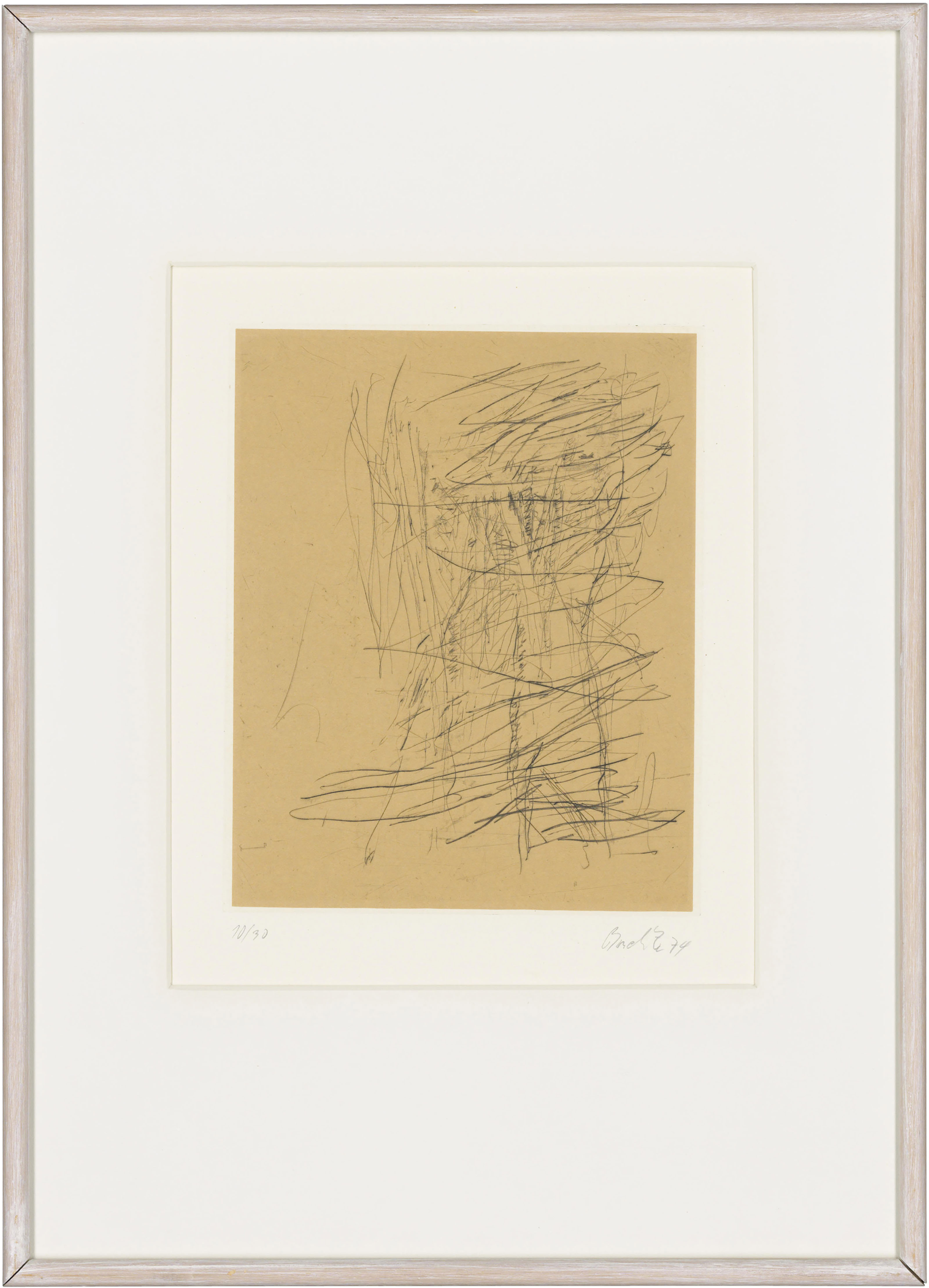 Georg Baselitz — Восемнадцать тарелок, от: Bäume, изображение 2