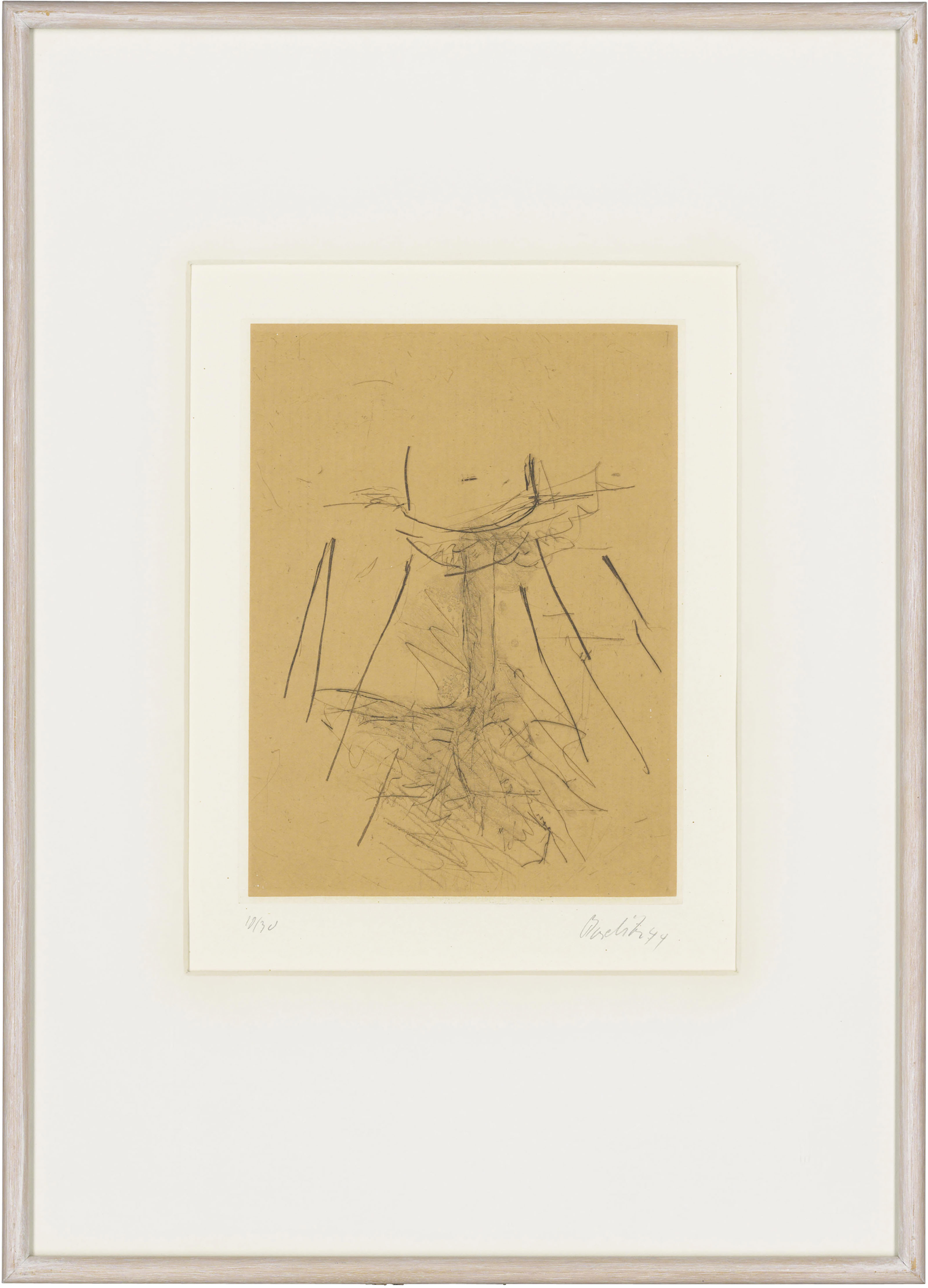 Georg Baselitz — Восемнадцать тарелок, от: Bäume, изображение 5