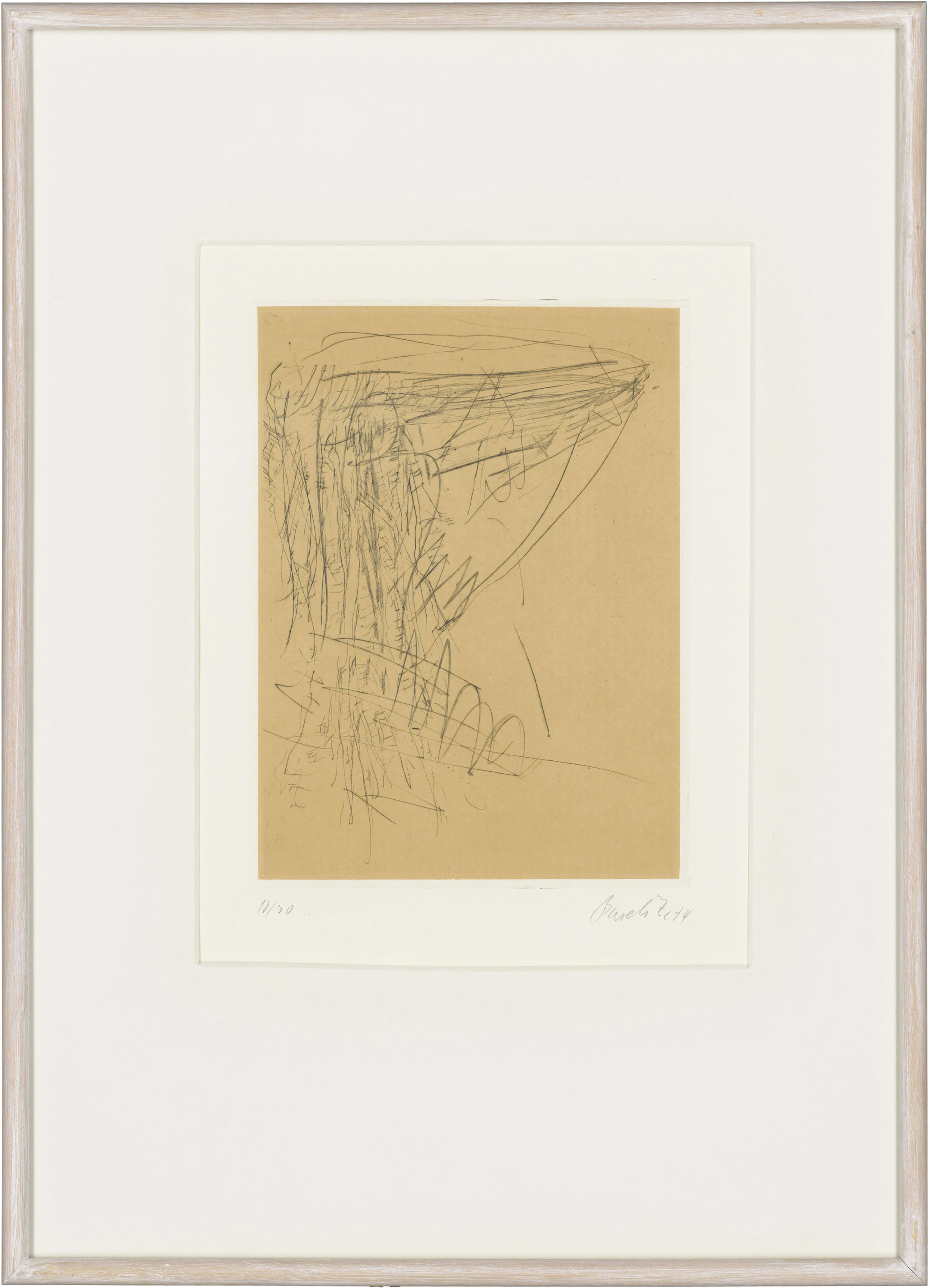 Georg Baselitz — Восемнадцать тарелок, от: Bäume, изображение 7