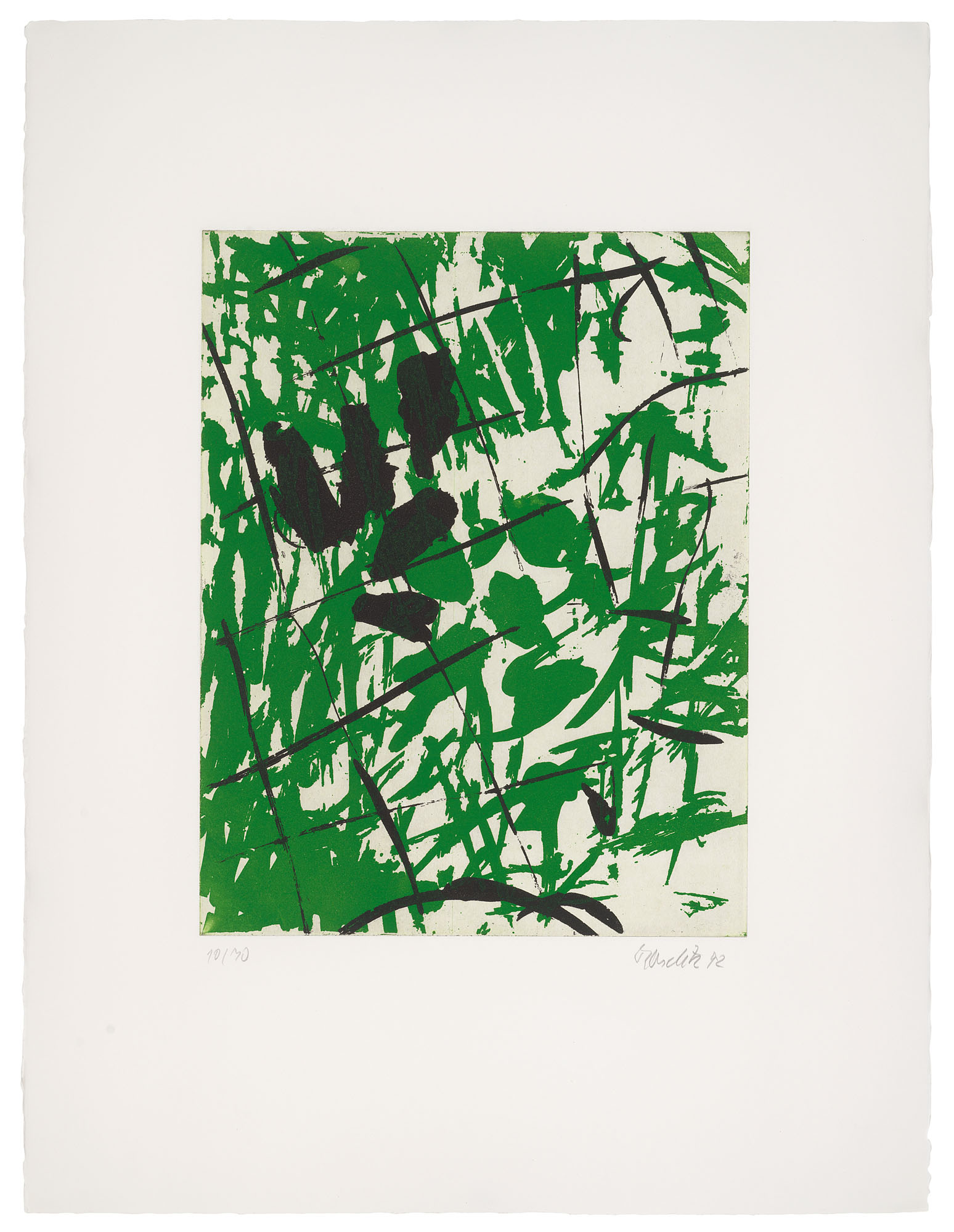 Georg Baselitz — Без названия (Две работы)