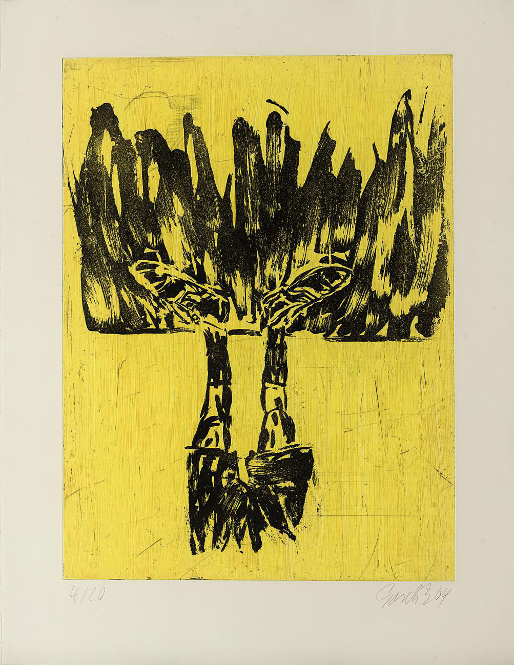 Georg Baselitz — Композиция