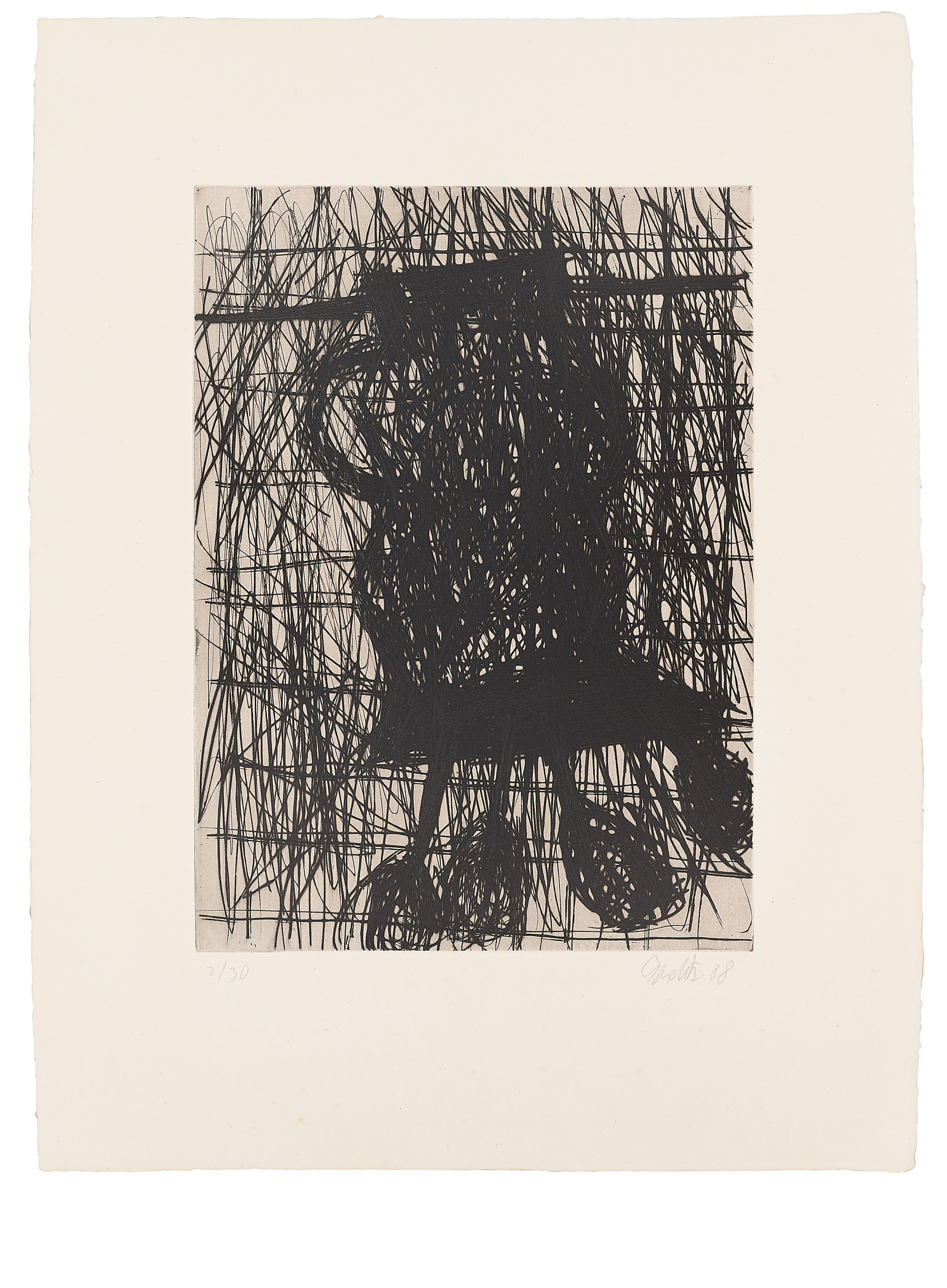 Georg Baselitz — Дас Пферд, Дас Швайн, Дас Хаус, Дас Ваза и Дас Кефир, изображение 4