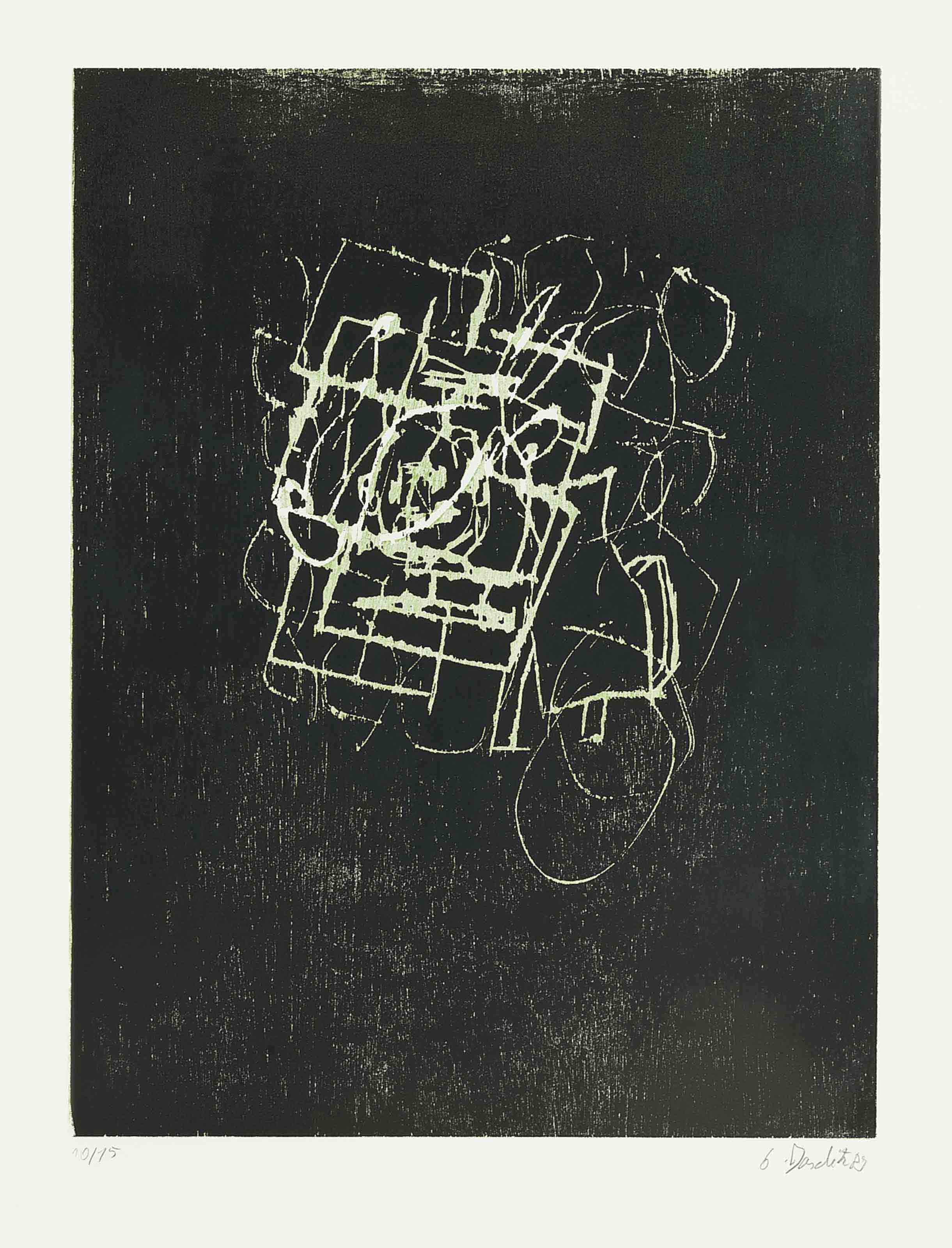 Georg Baselitz — Грюнер Хасе (галерея Тейт, кат. 1992, ср. № 165)