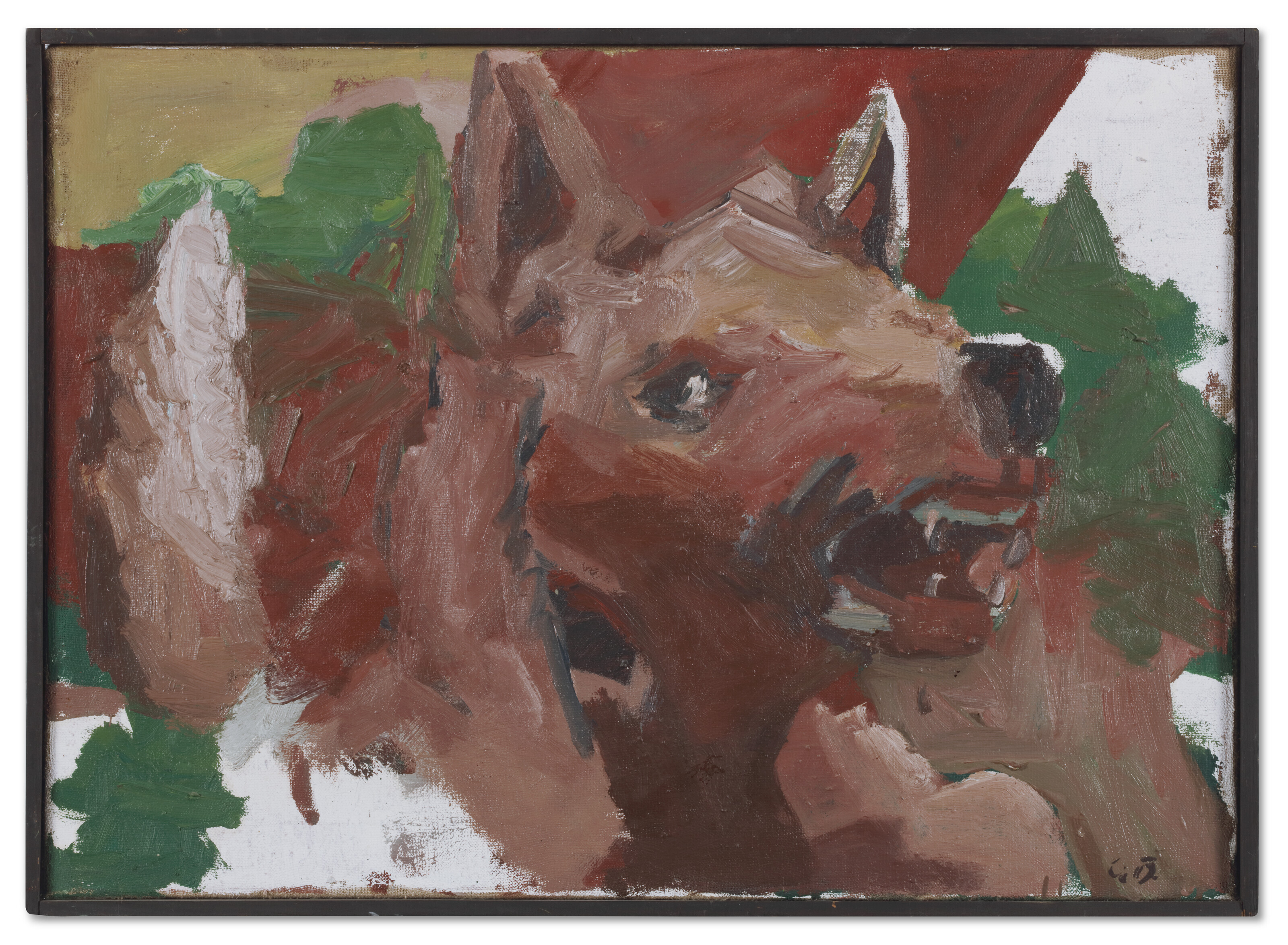 Georg Baselitz — Хундекопф (собачья голова)