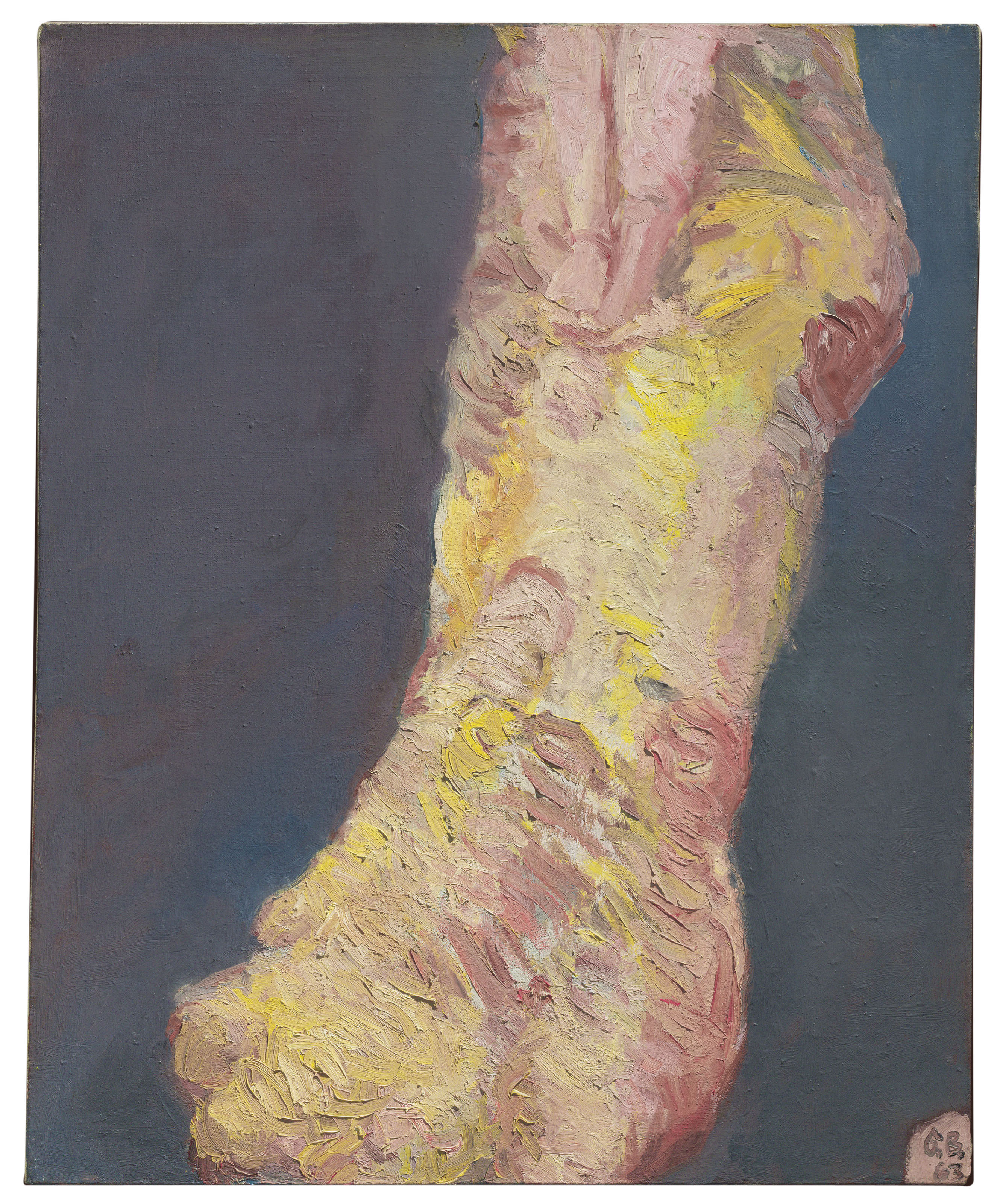 Georg Baselitz — (i) Внутренняя полиция Фасс (Внутренняя полицейская нога) (ii) Первая полиция Фасс - Русская полиция (Пятая полиция Фут - Русская нога) (iii) Полиция Фасс (iv) 1.Полиция Фасс (1-я полиция Фут - Нога) (v) Следующий этап - Старая жизнь, Граница существования (Четвертый этап - Старая Родная страна, Граница Существования) (vi) 6.Этап - Суета (6-й этап) (vii) Четвертый этап - Рука (Восьмой этап - Рука) (viii) 2.П.Д. Фусс - Альте Хеймат (2-й участок П.Д. Фут - Старая Родная страна) (ix) П.Д. Фусс (П.Д. Фут) (x) П.Д. Фусс Кельте (П.Д. Фут Кельт) (xi) Дриттер П.Д. Фусс (Третий участок П.Д. Фут), изображение 8
