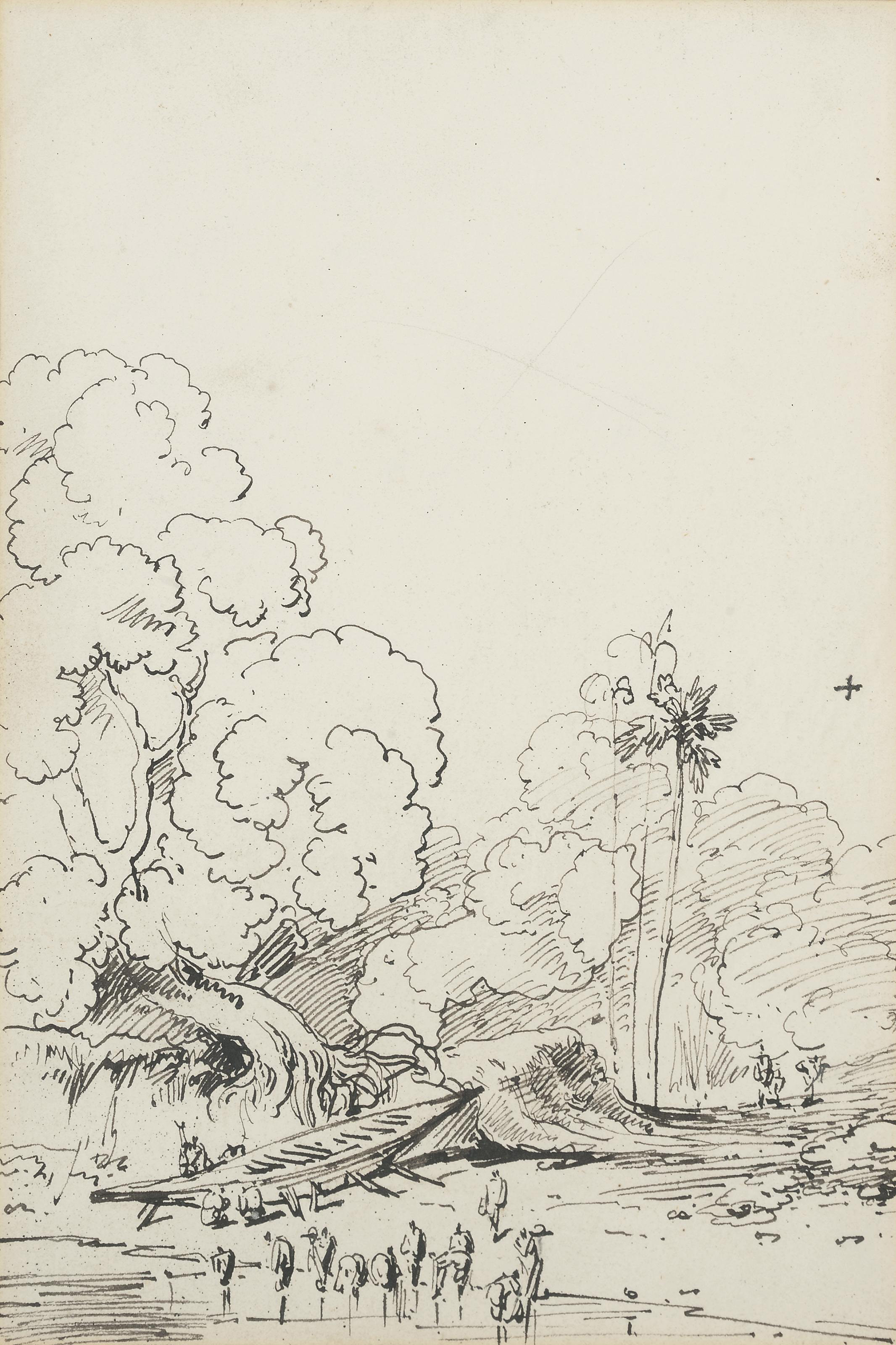 George Chinnery — Священная река