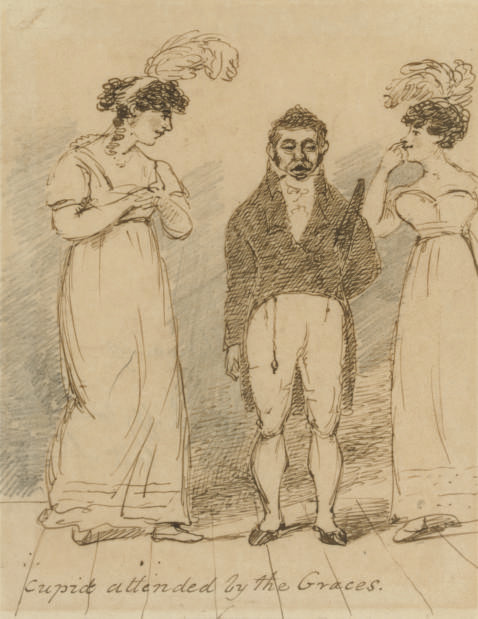 George Chinnery — Карикатура на Джорджа Чиннери
