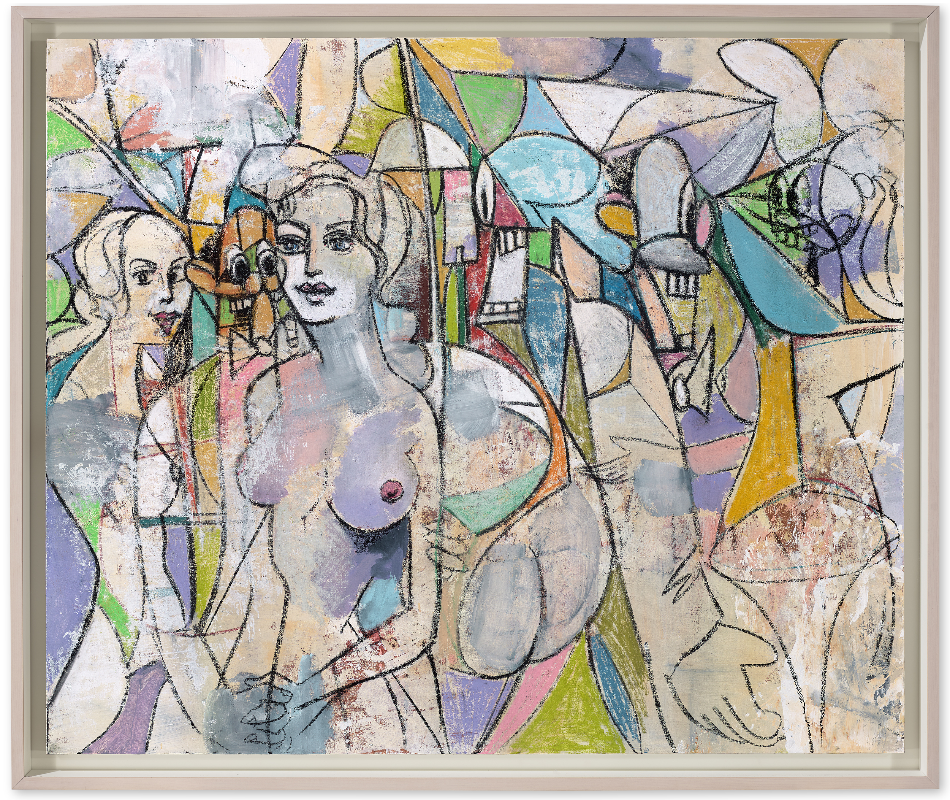 George Condo — Линейное соединение, изображение 2