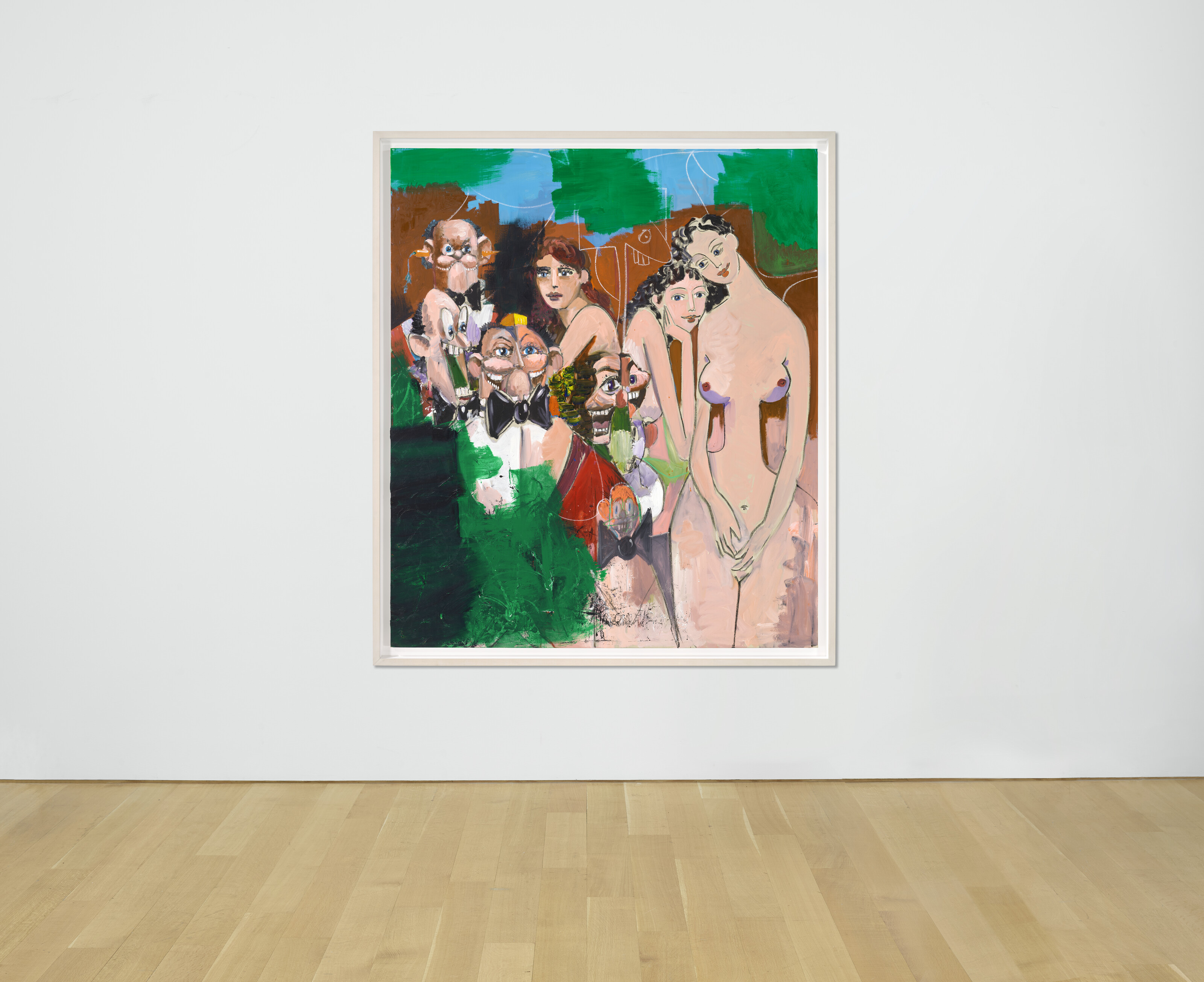 George Condo — Руководители и их жены, изображение 2