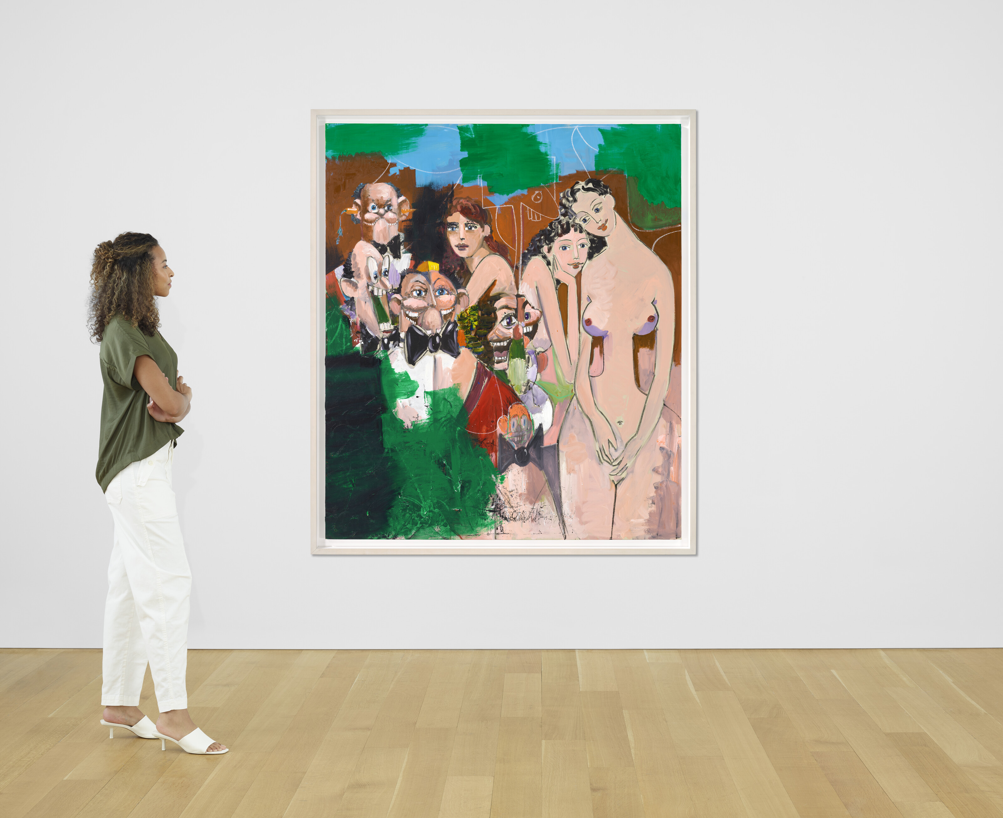 George Condo — Руководители и их жены, изображение 3