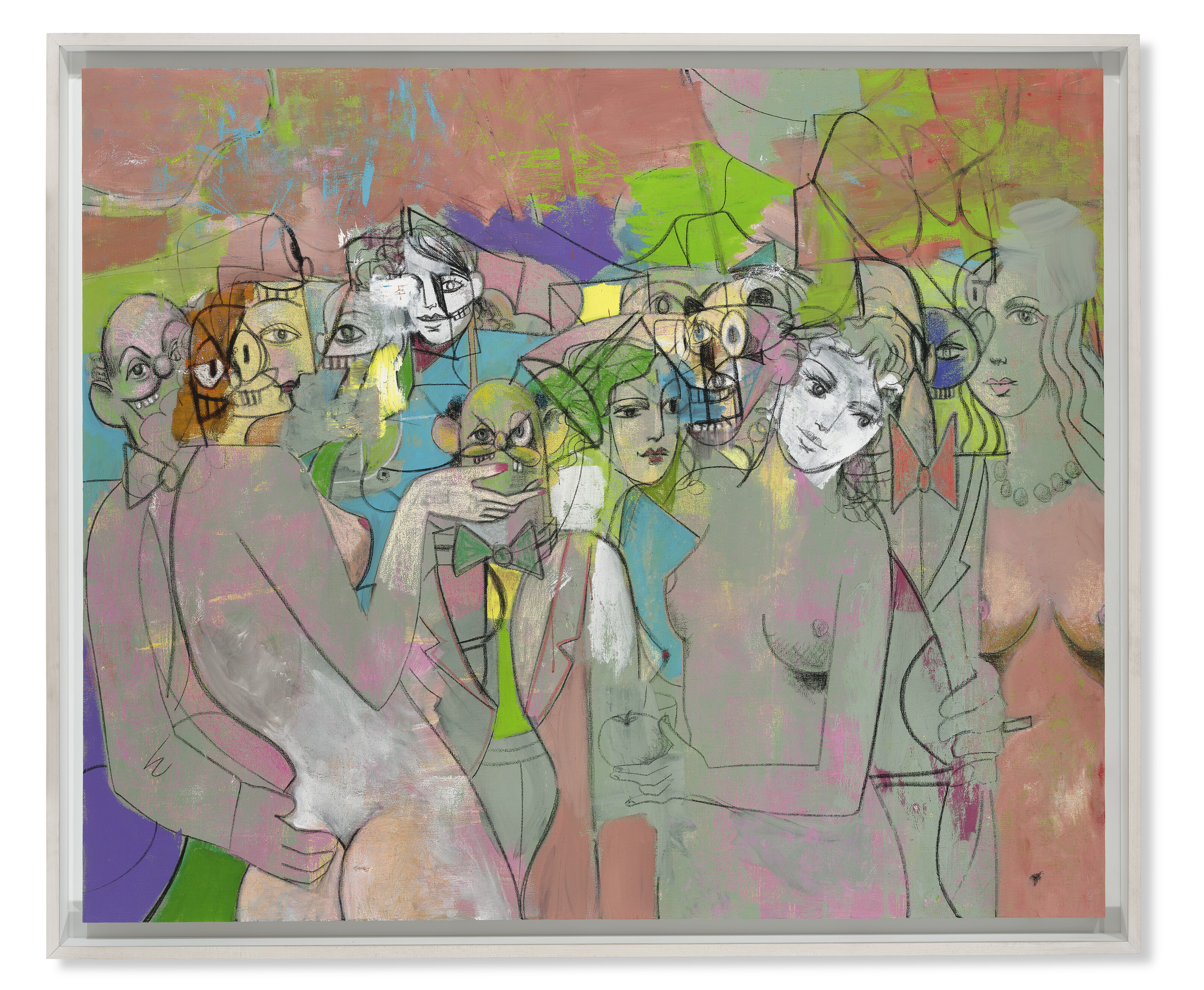 George Condo — Абстрактный разговор, изображение 2