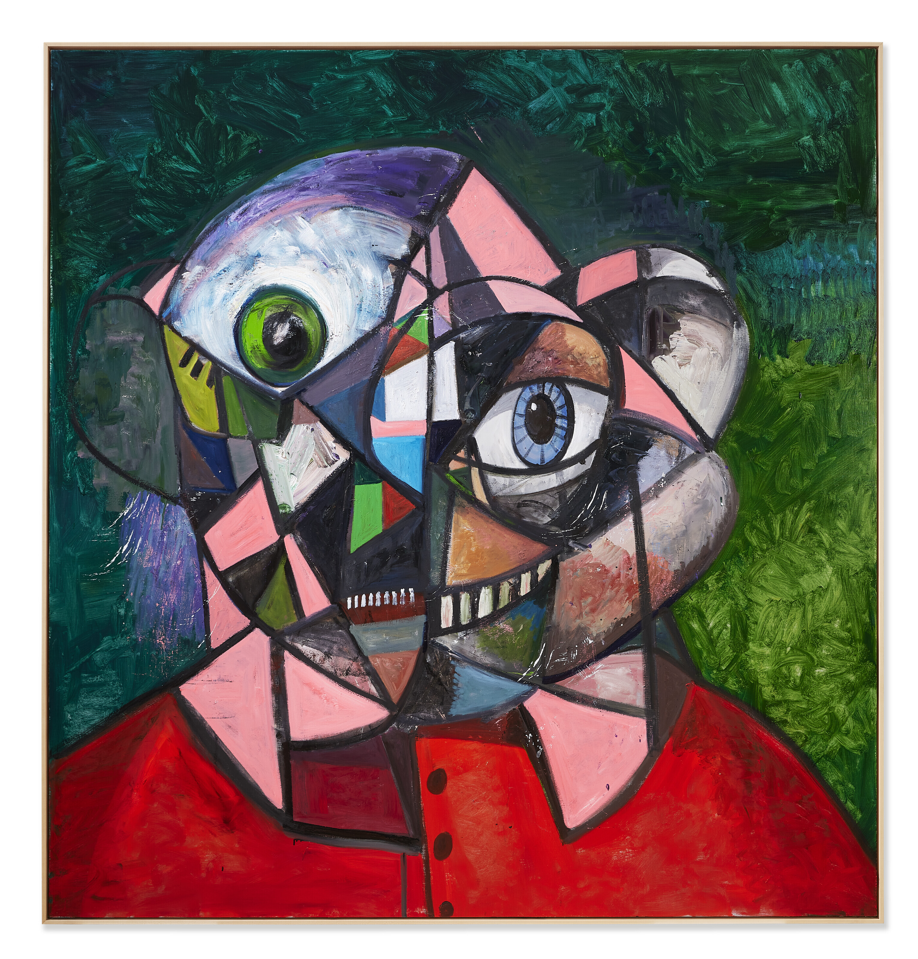 George Condo — Монументальный абстрактный автопортрет, изображение 2