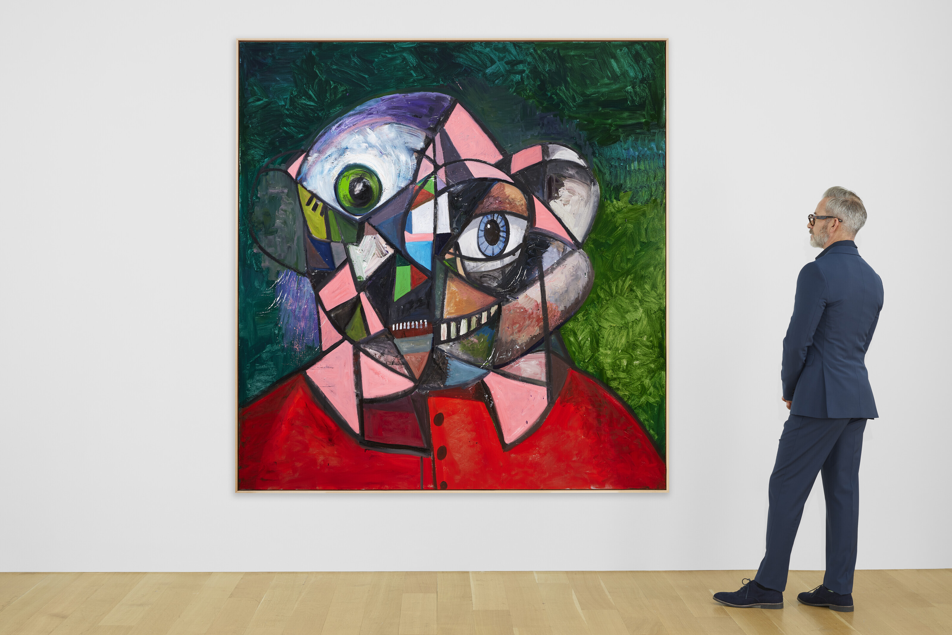 George Condo — Монументальный абстрактный автопортрет, изображение 3
