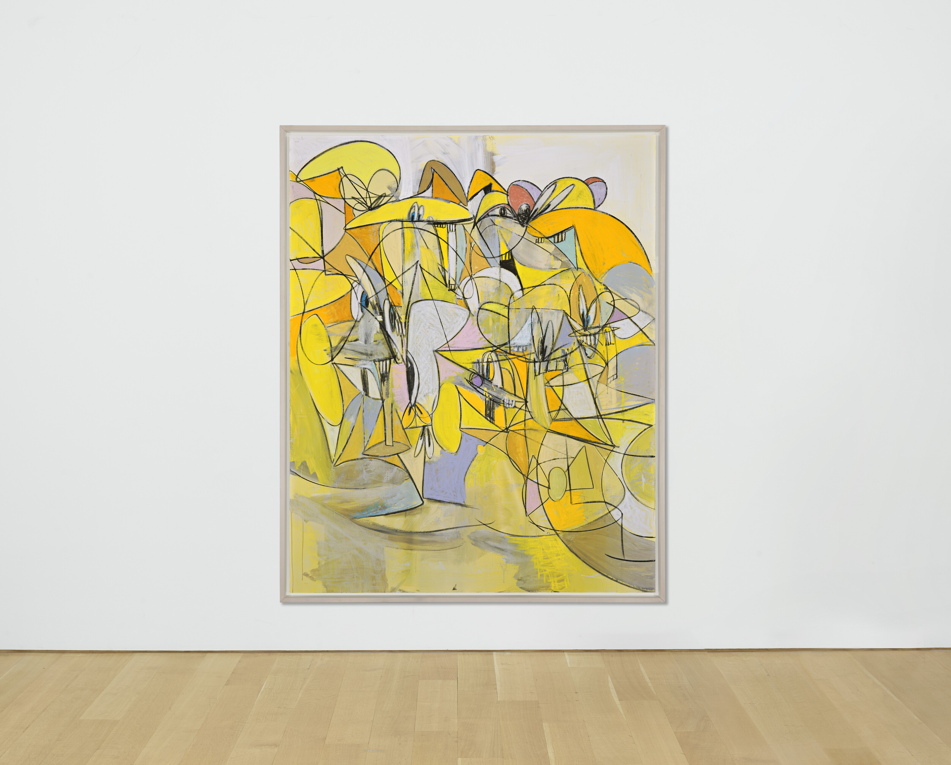 George Condo — Розовая и желтая развертка, изображение 5