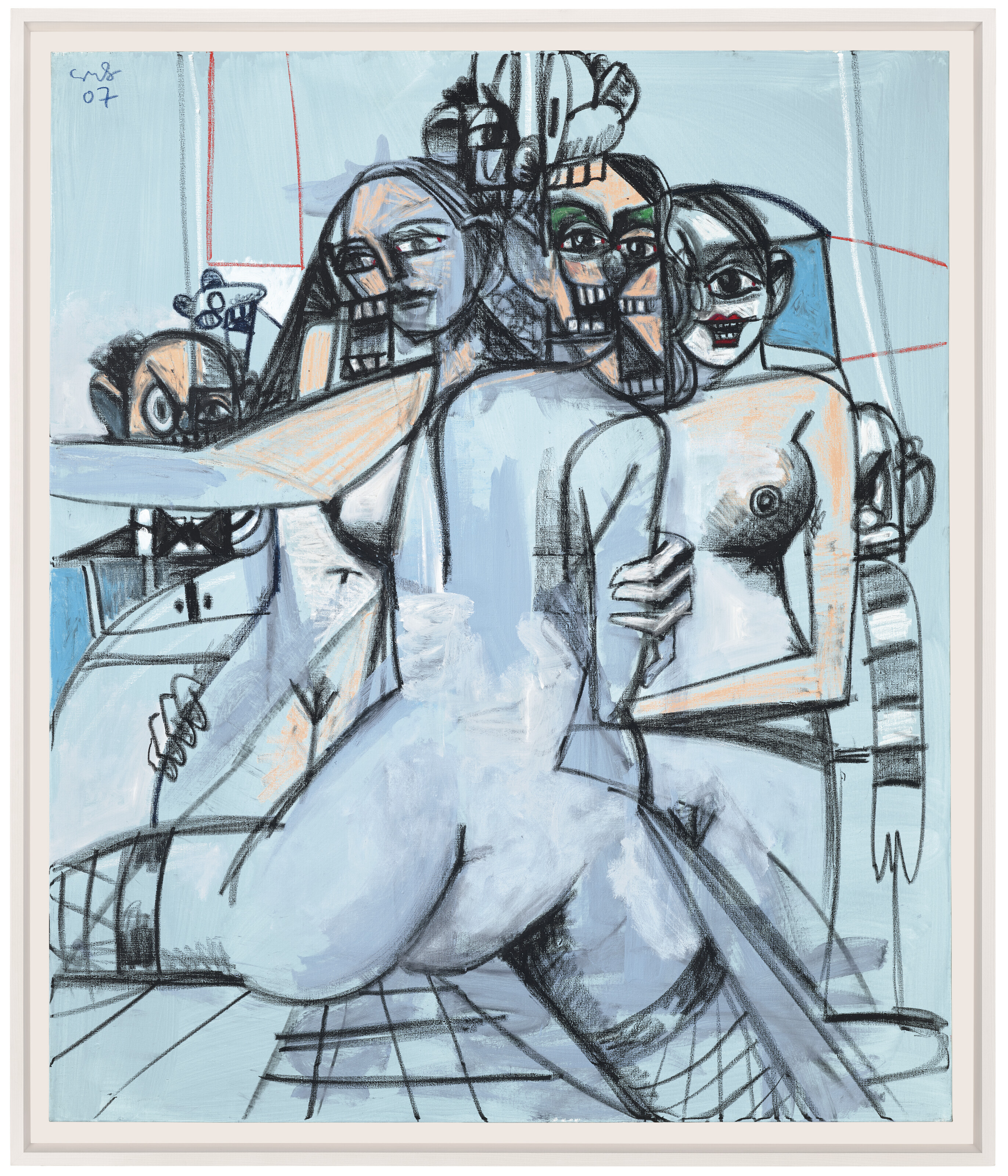 George Condo — В борделе, изображение 2