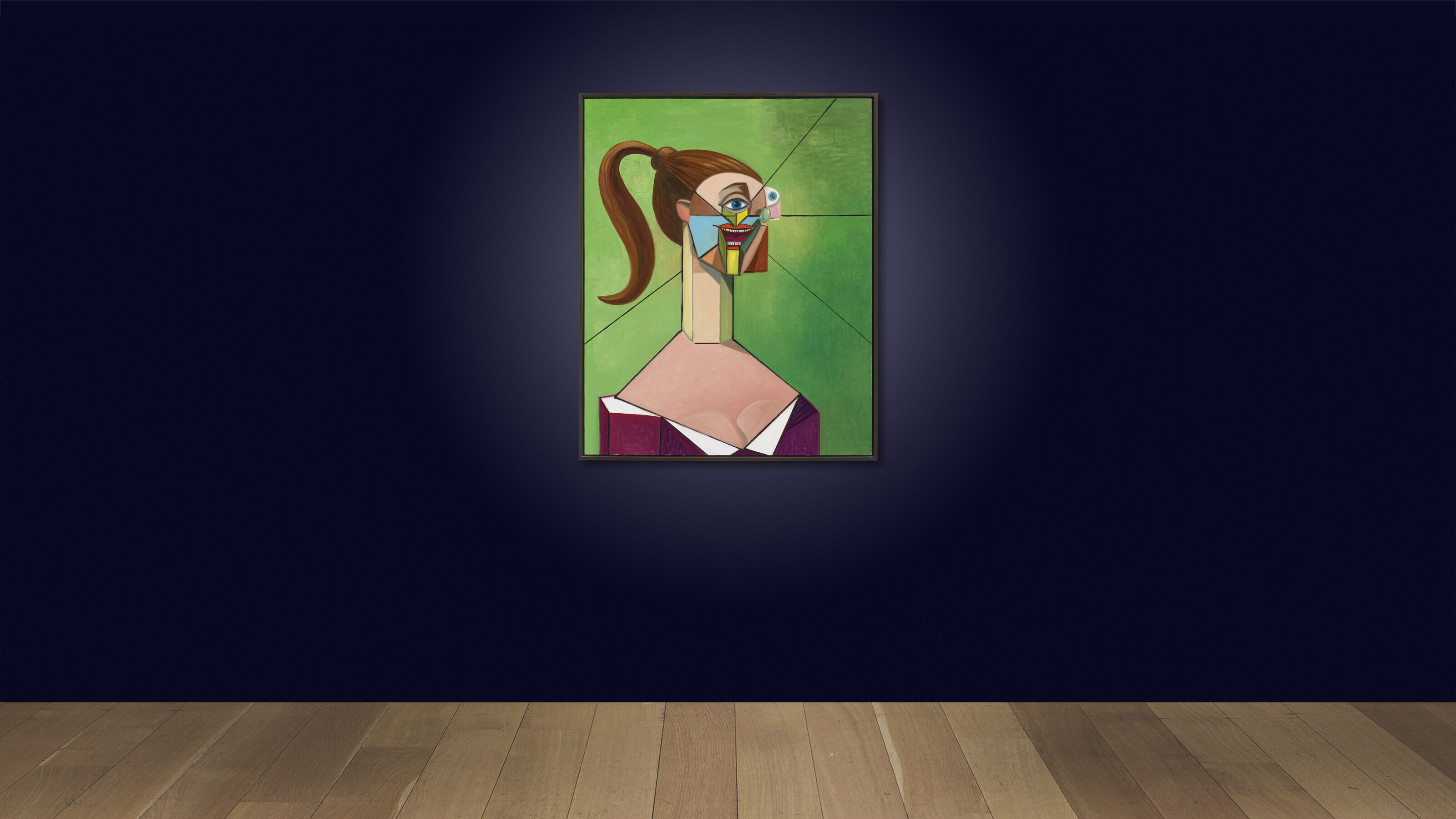 George Condo — Линейная композиция, изображение 3