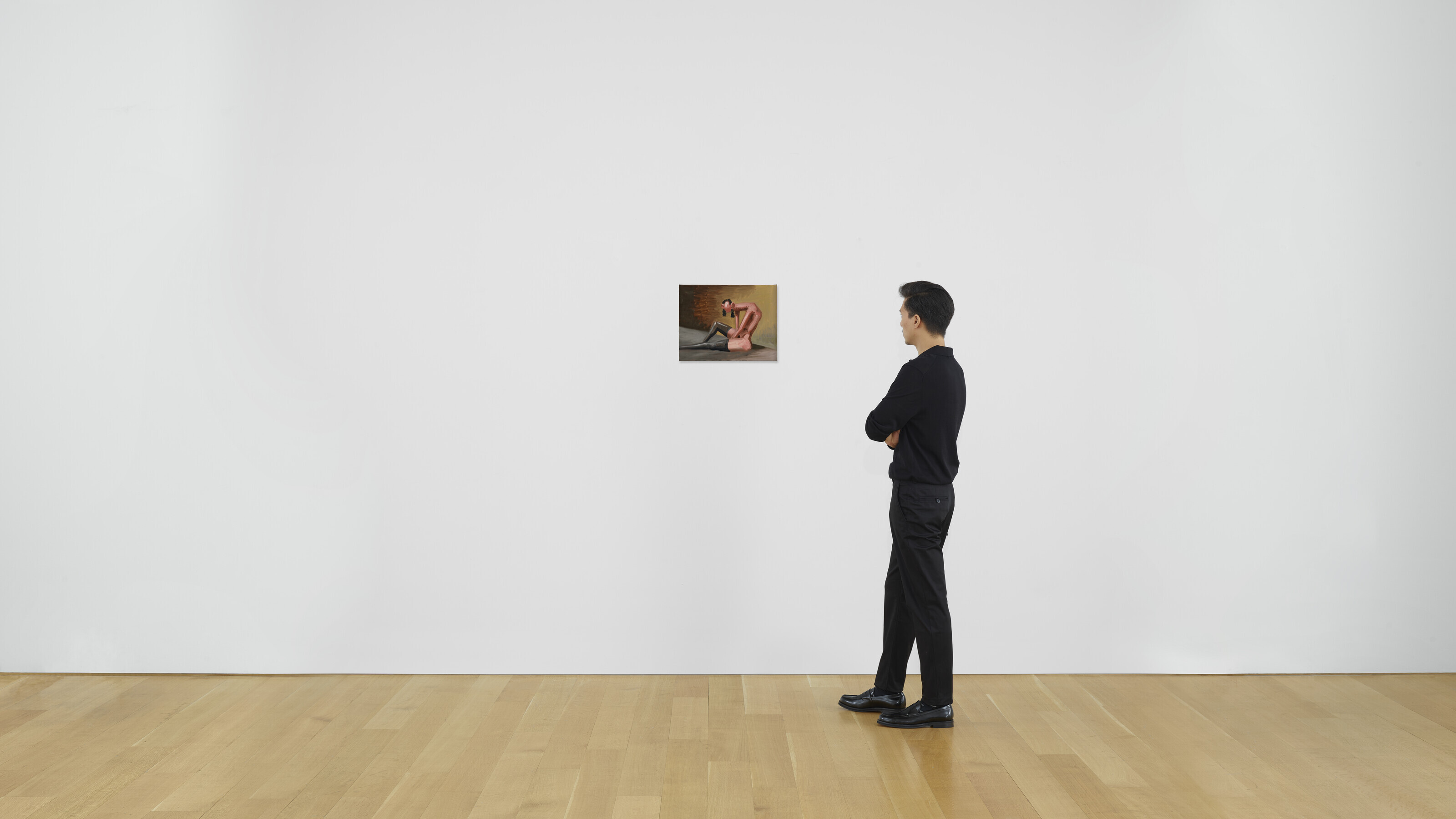 George Condo — Сидящий обнаженный, изображение 2