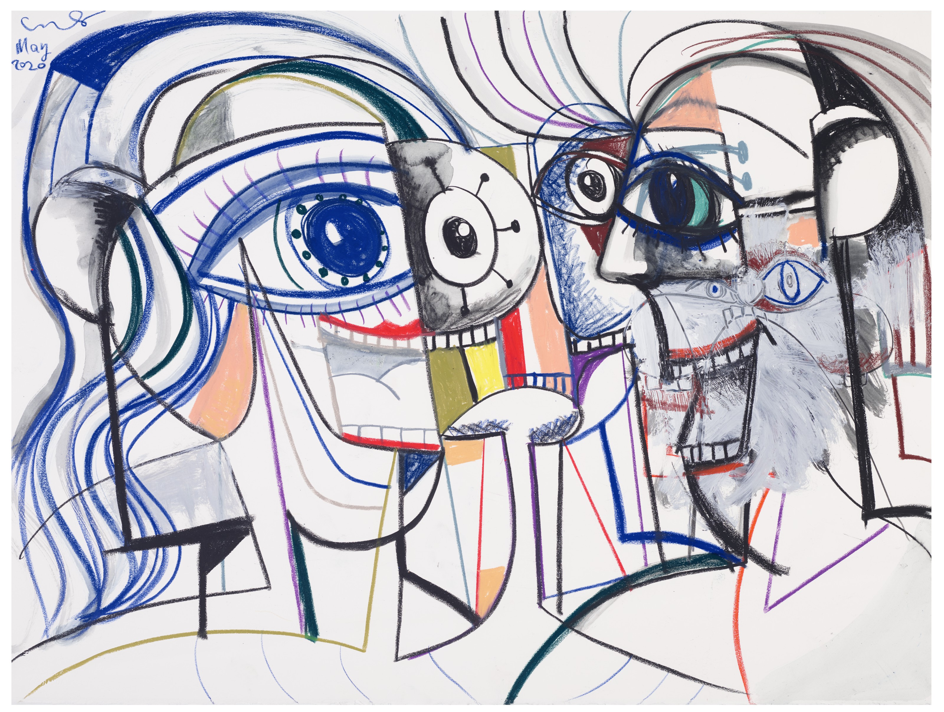George Condo — Множественные личности, изображение 1