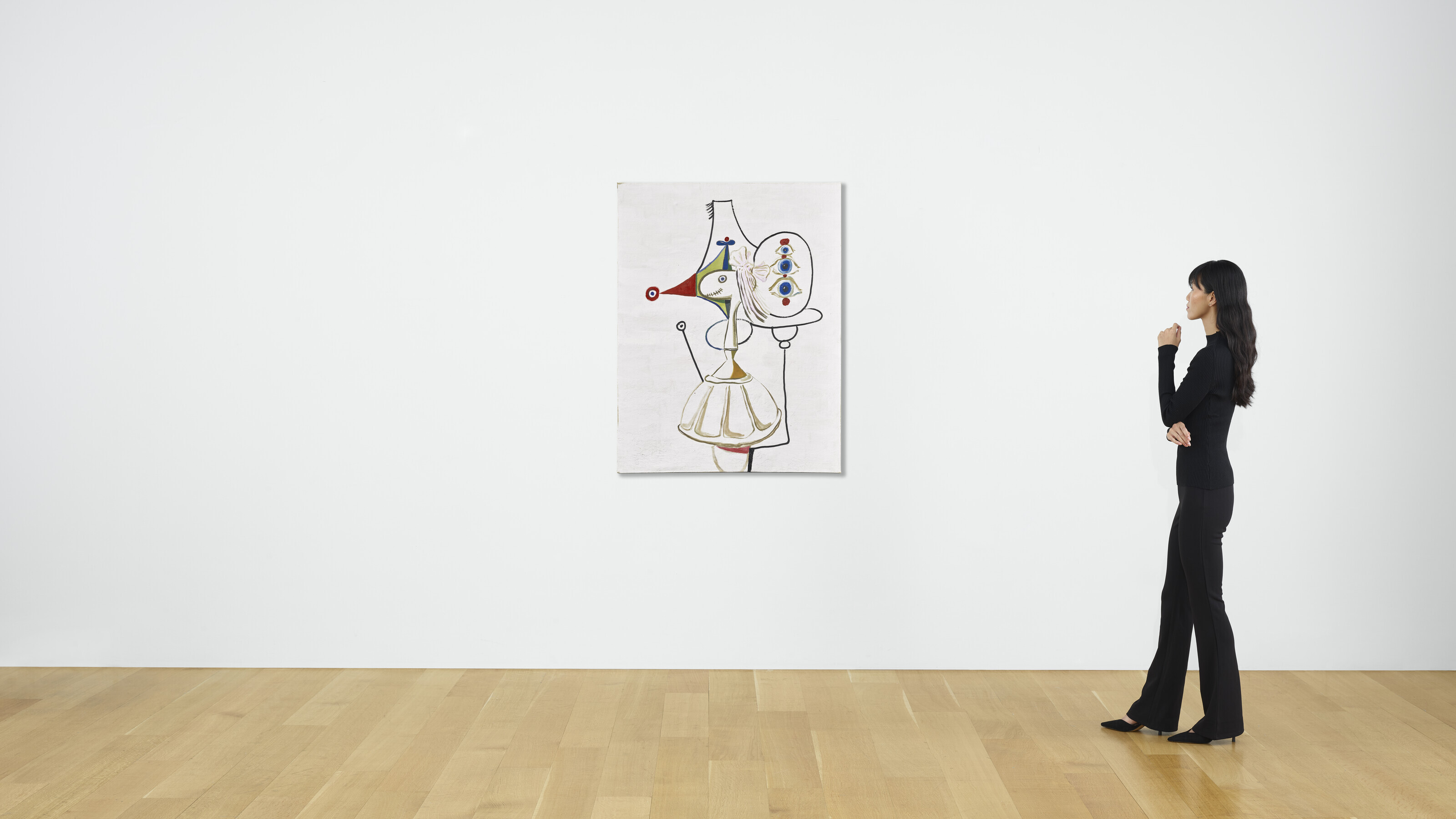 George Condo — Портрет трехглазой Марии Антуанетты, изображение 2