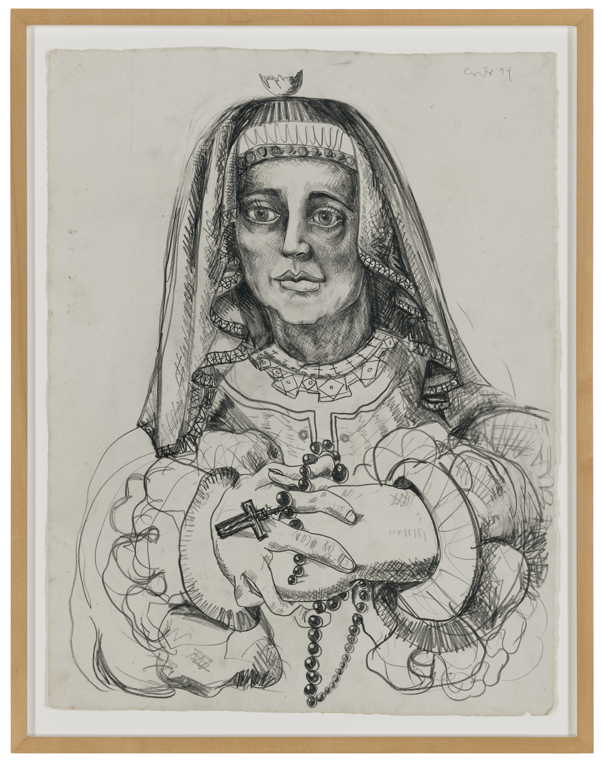 George Condo — монахиня, изображение 2