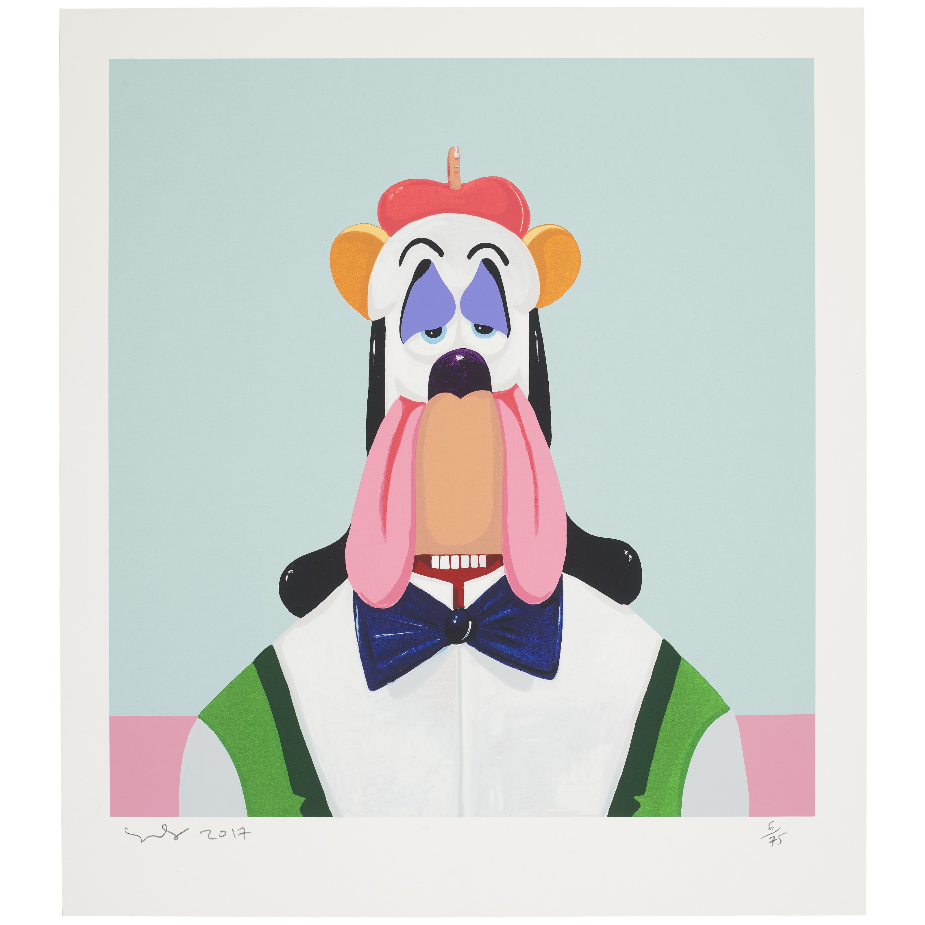 George Condo — Абстракция поникшей собаки