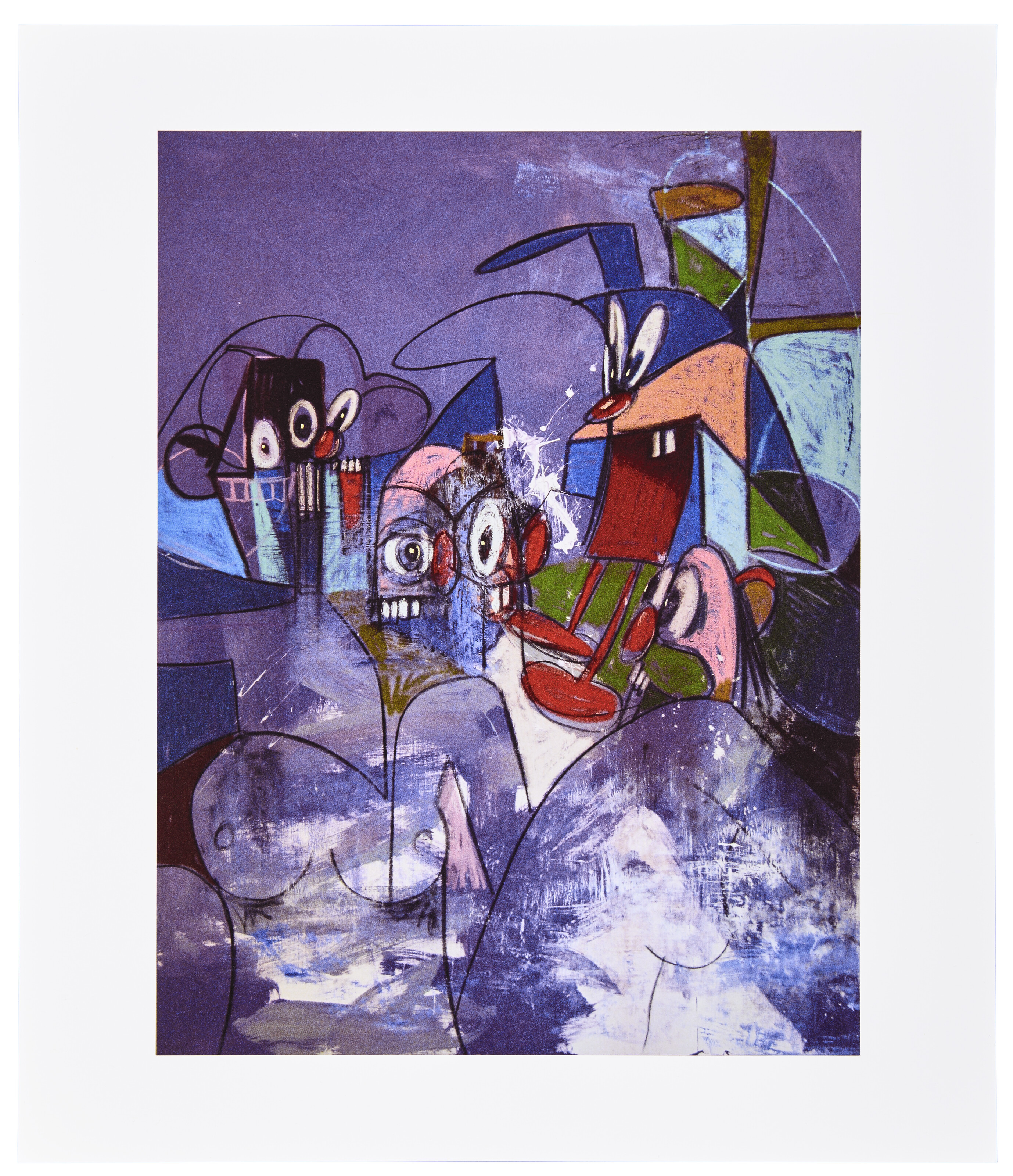 George Condo — Рисование картин, изображение 2