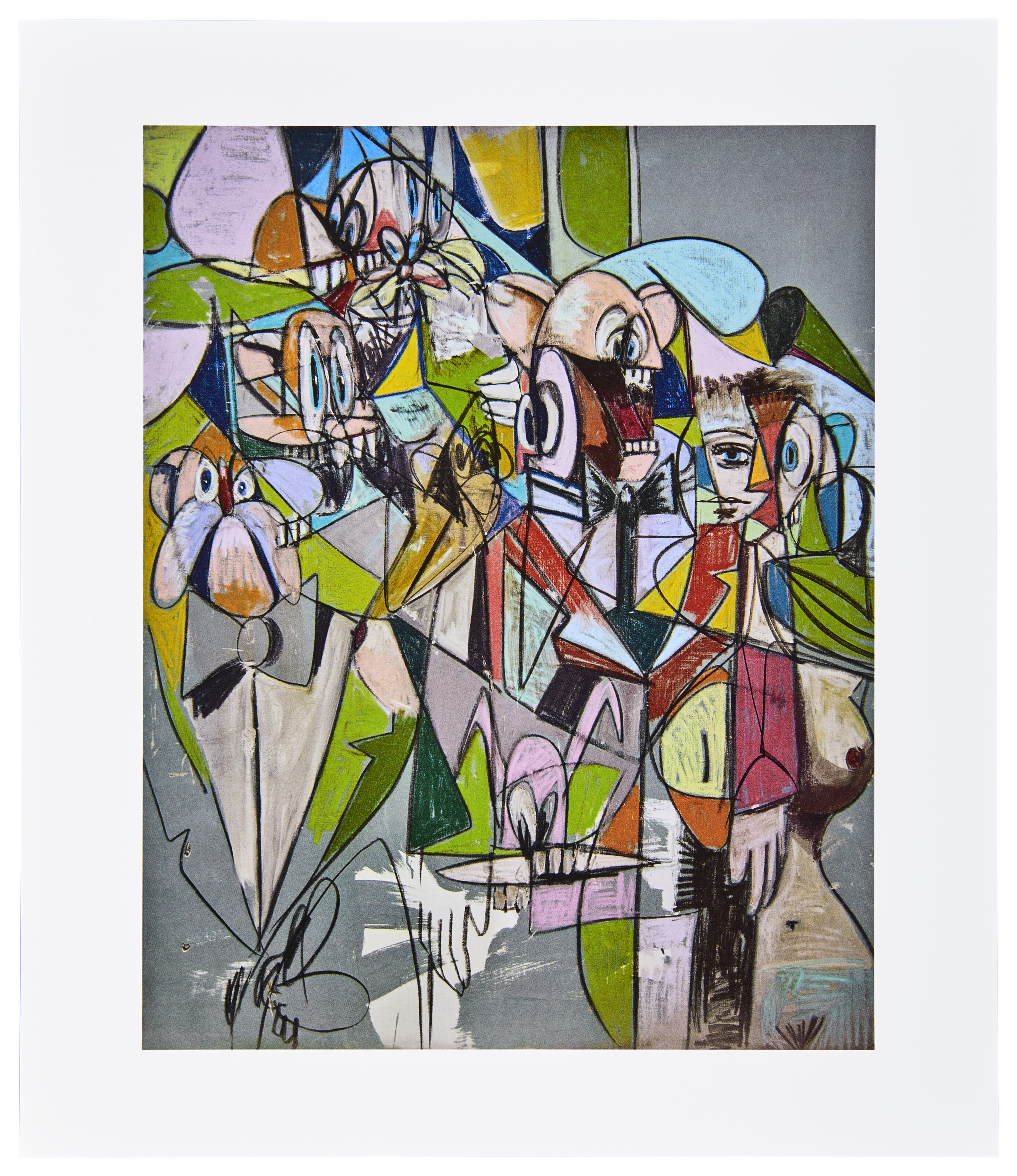 George Condo — Рисование картин, изображение 3
