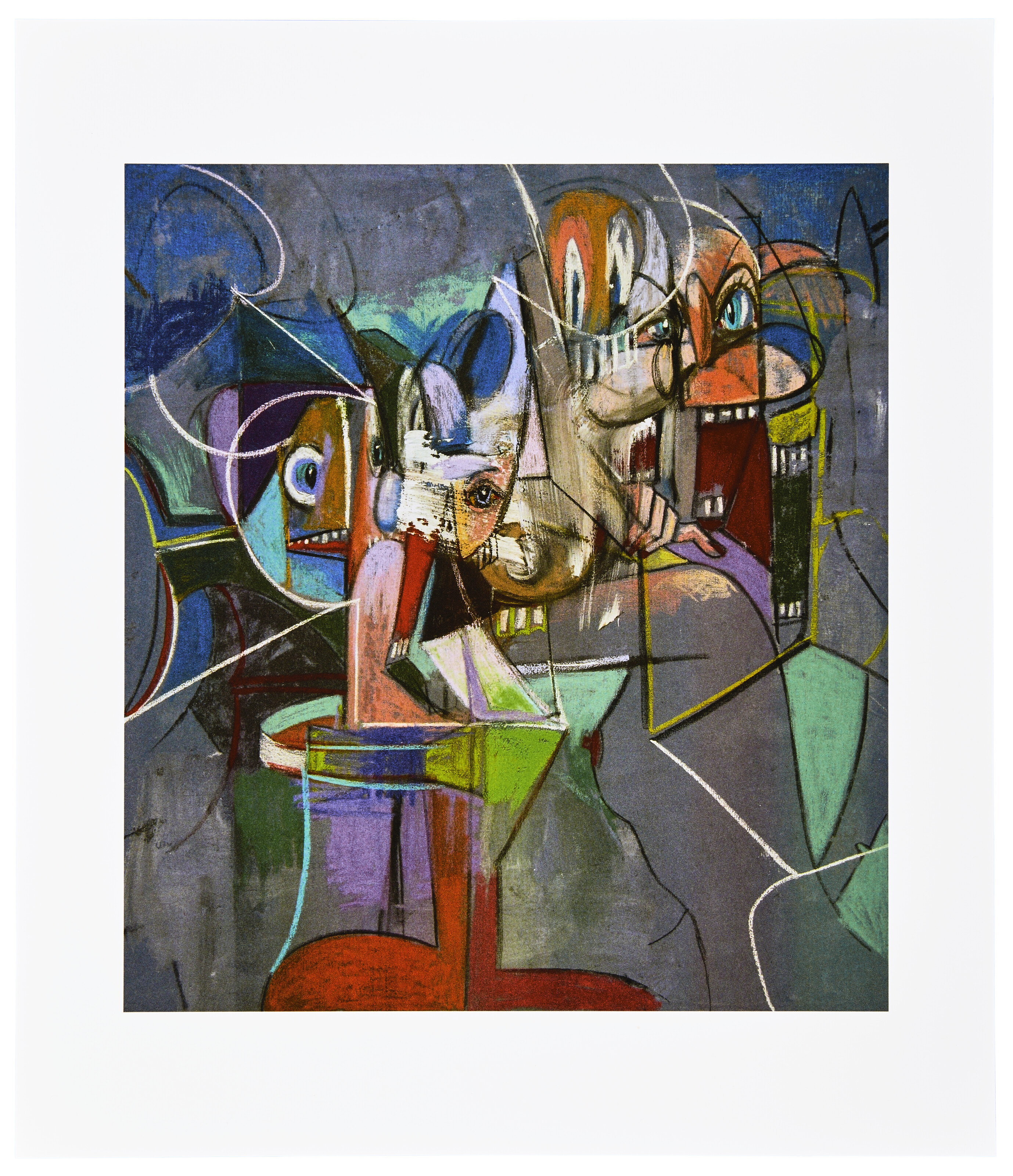 George Condo — Рисование картин, изображение 5