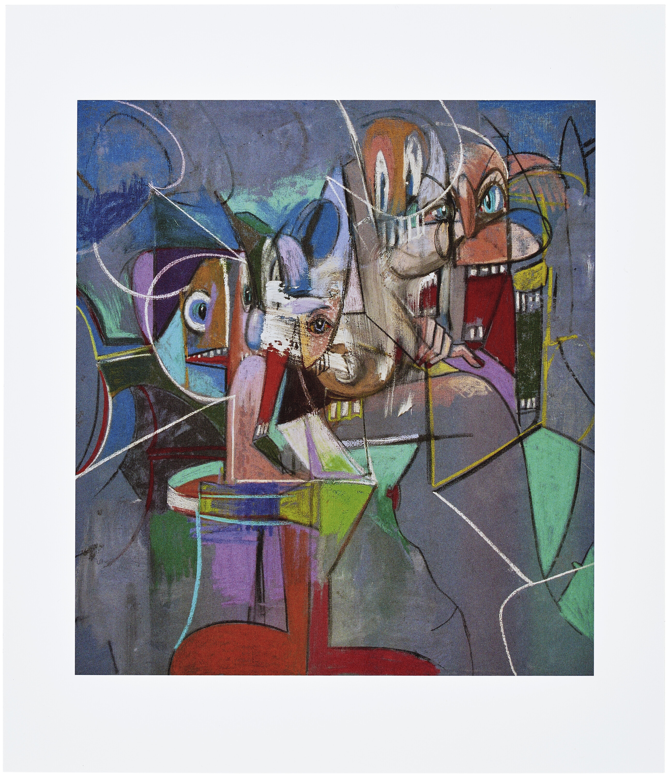 George Condo — Рисование картин, изображение 6