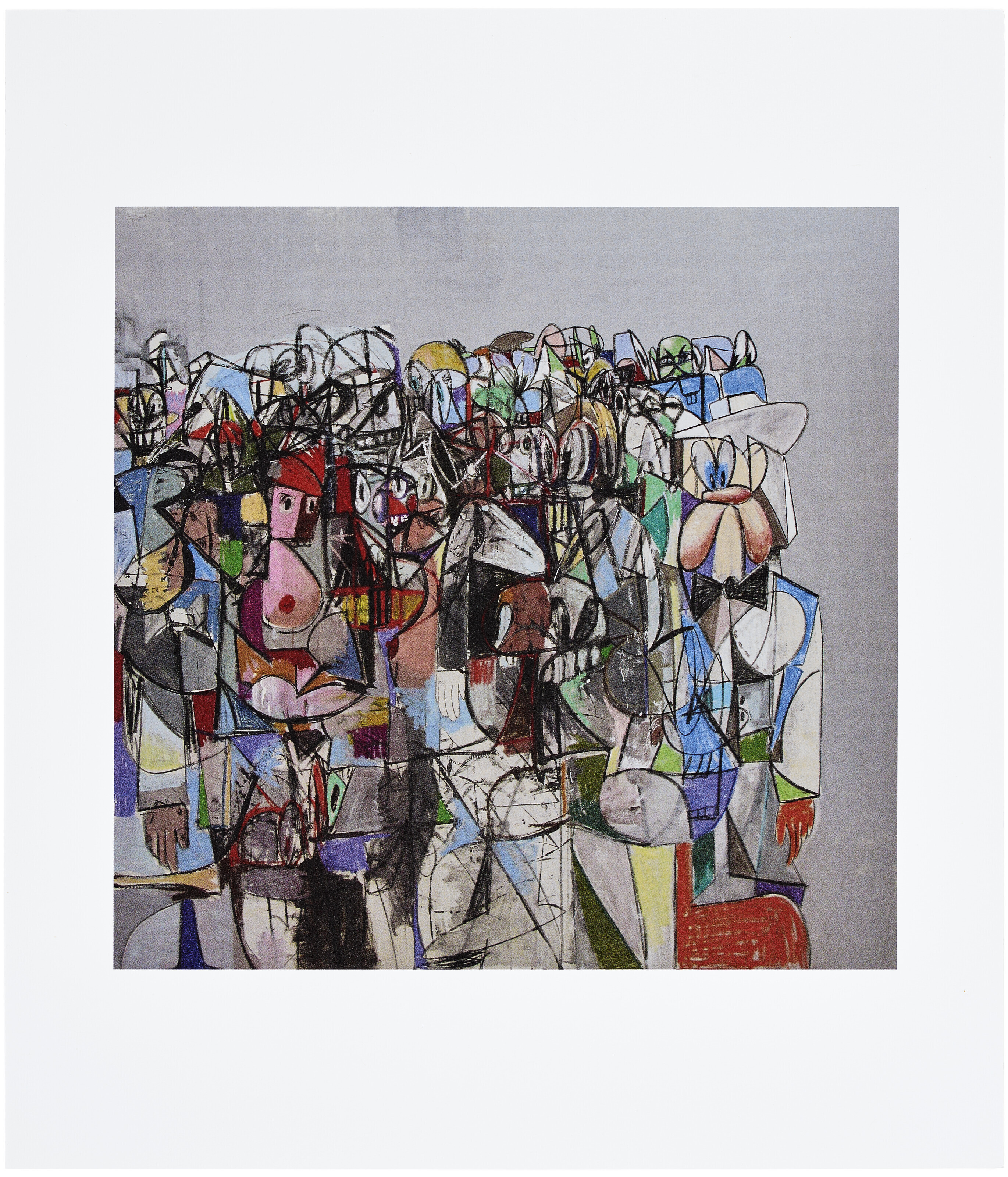 George Condo — Рисование картин, изображение 7