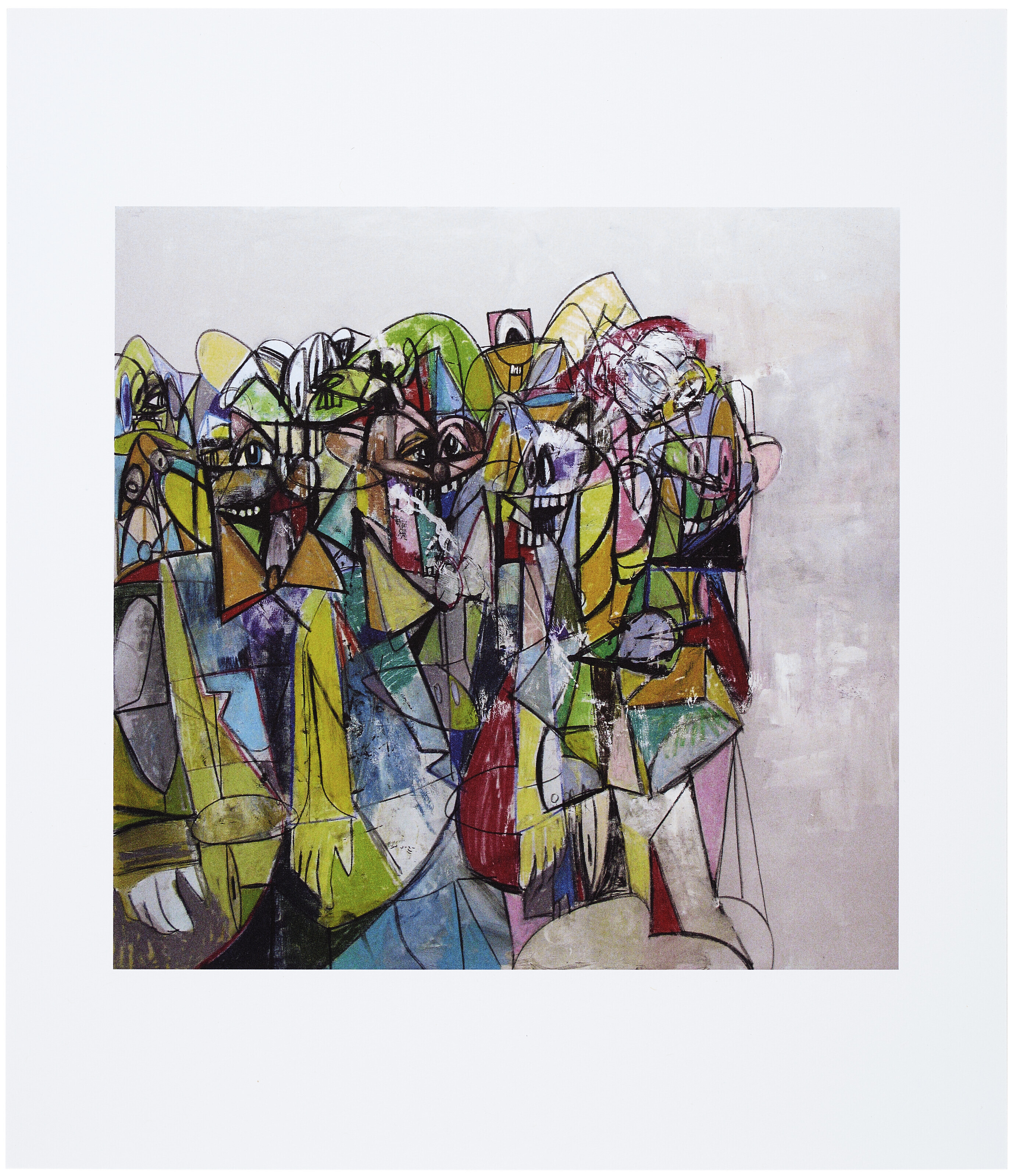 George Condo — Рисование картин, изображение 8
