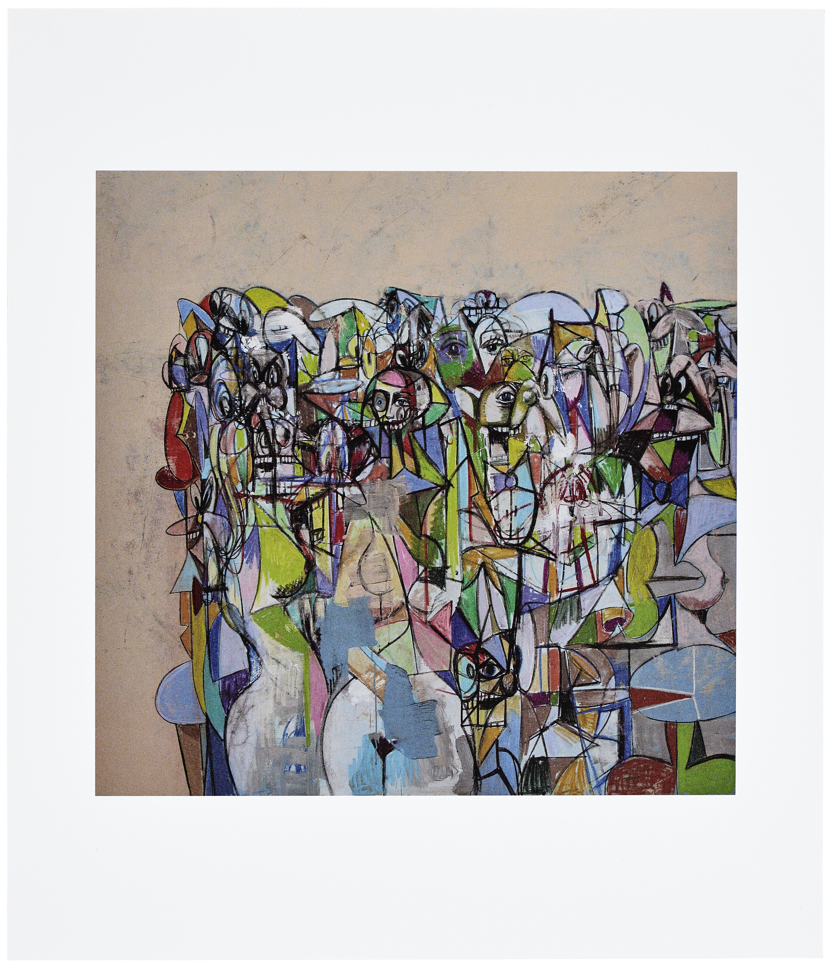 George Condo — Рисование картин, изображение 9